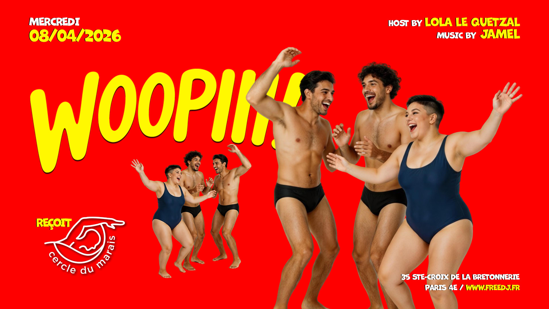 Woopiii Reçoit Le Cercle Du Marais Cover