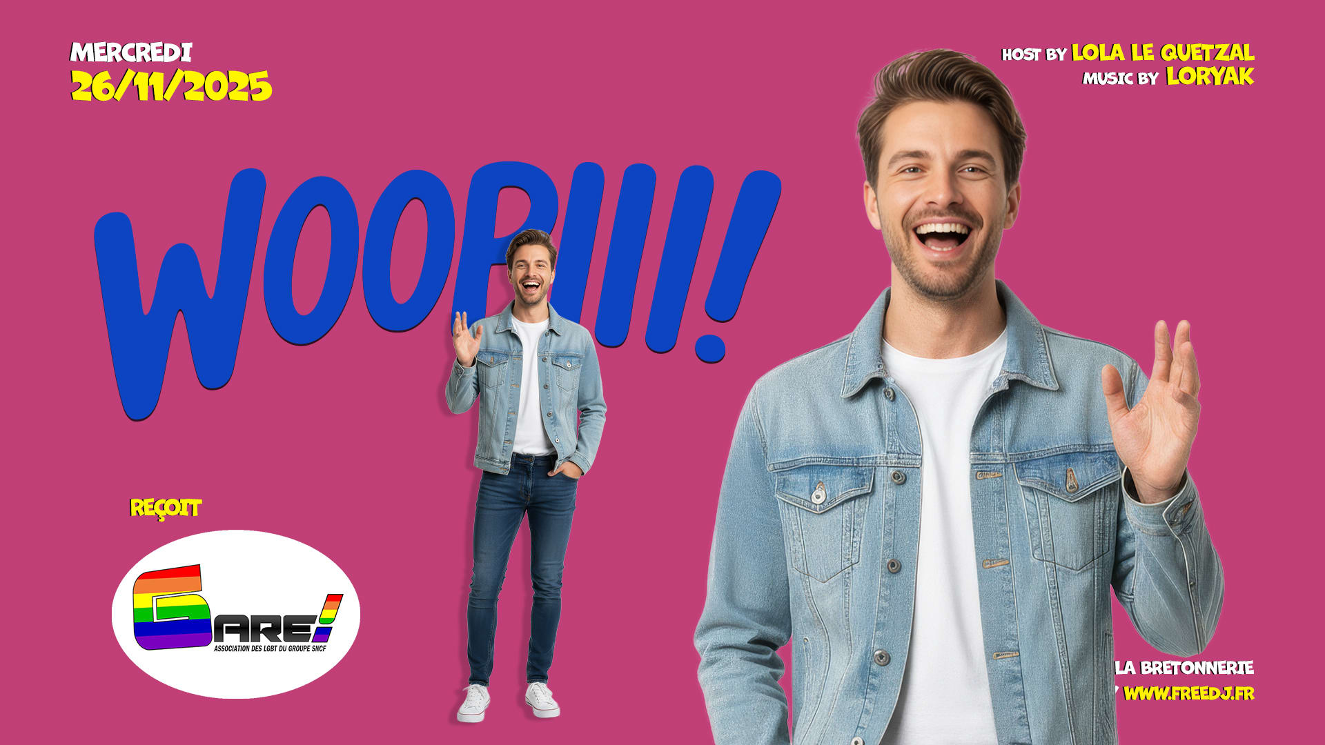 Woopiii Reçoit Gare! Cover