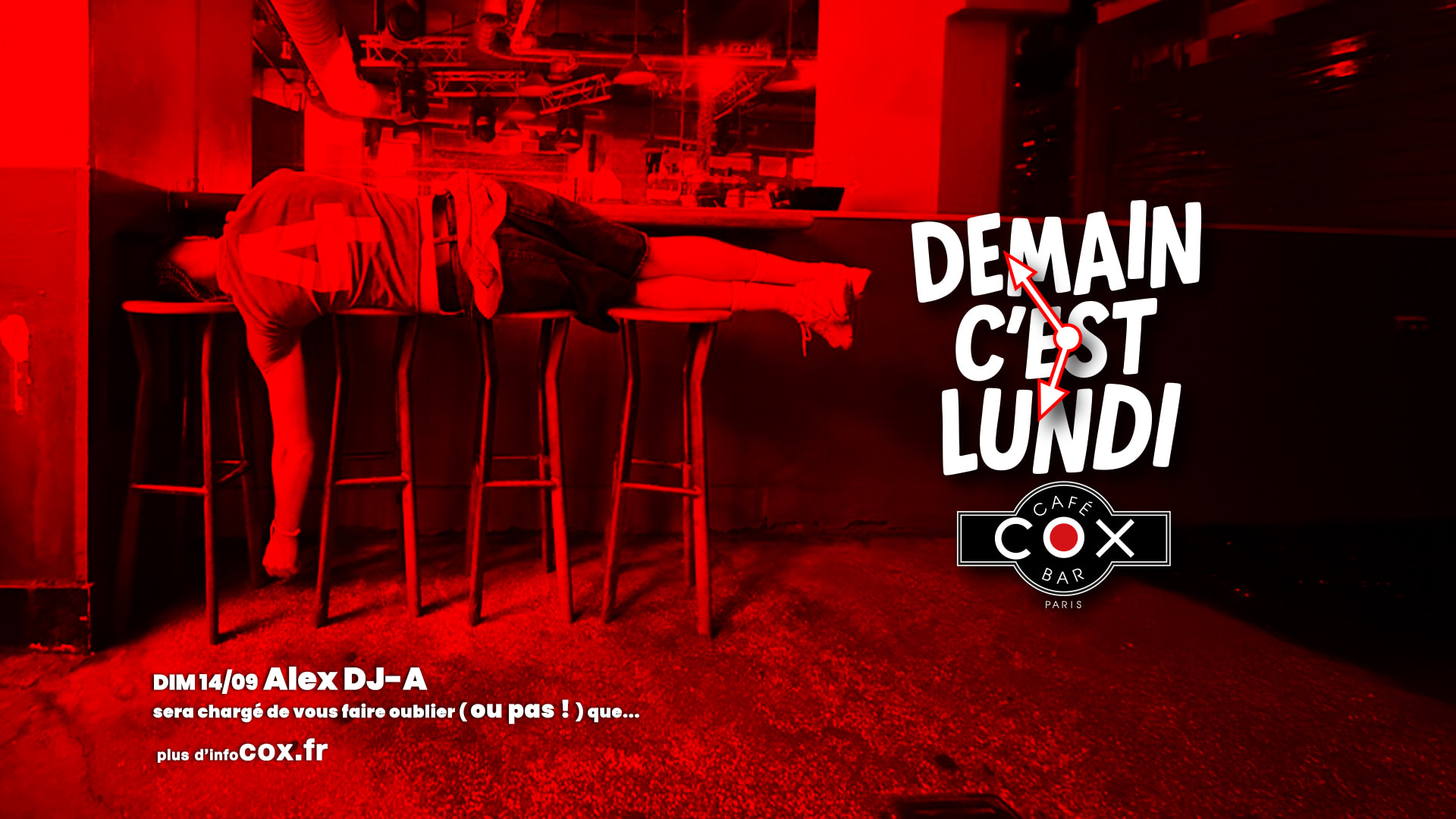 Demain C'est Lundi ! @ Alex Dj-A Cover