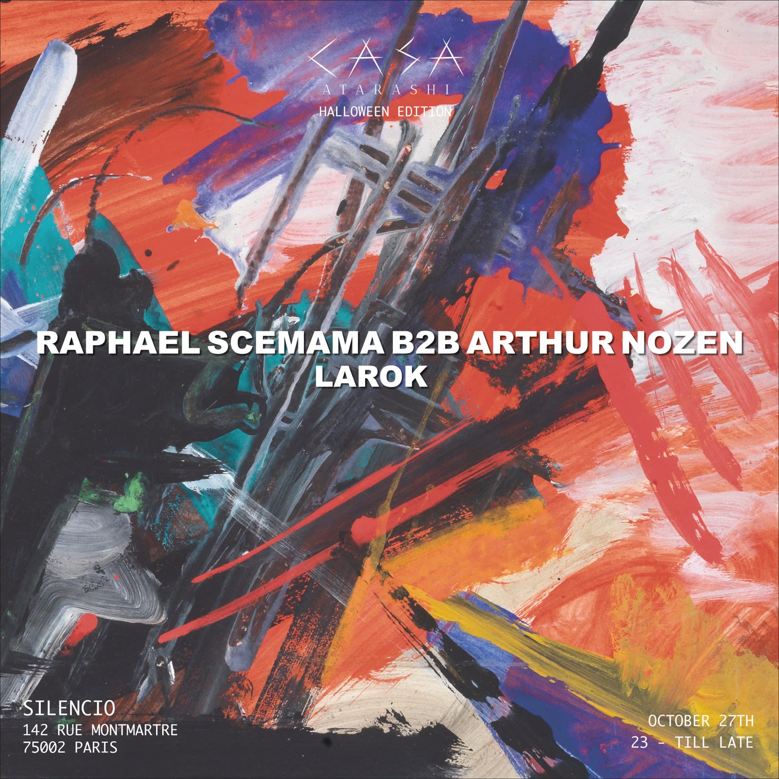 Casa Atarashi : Raphael Scemama, Arthur Nozen & Larok Cover