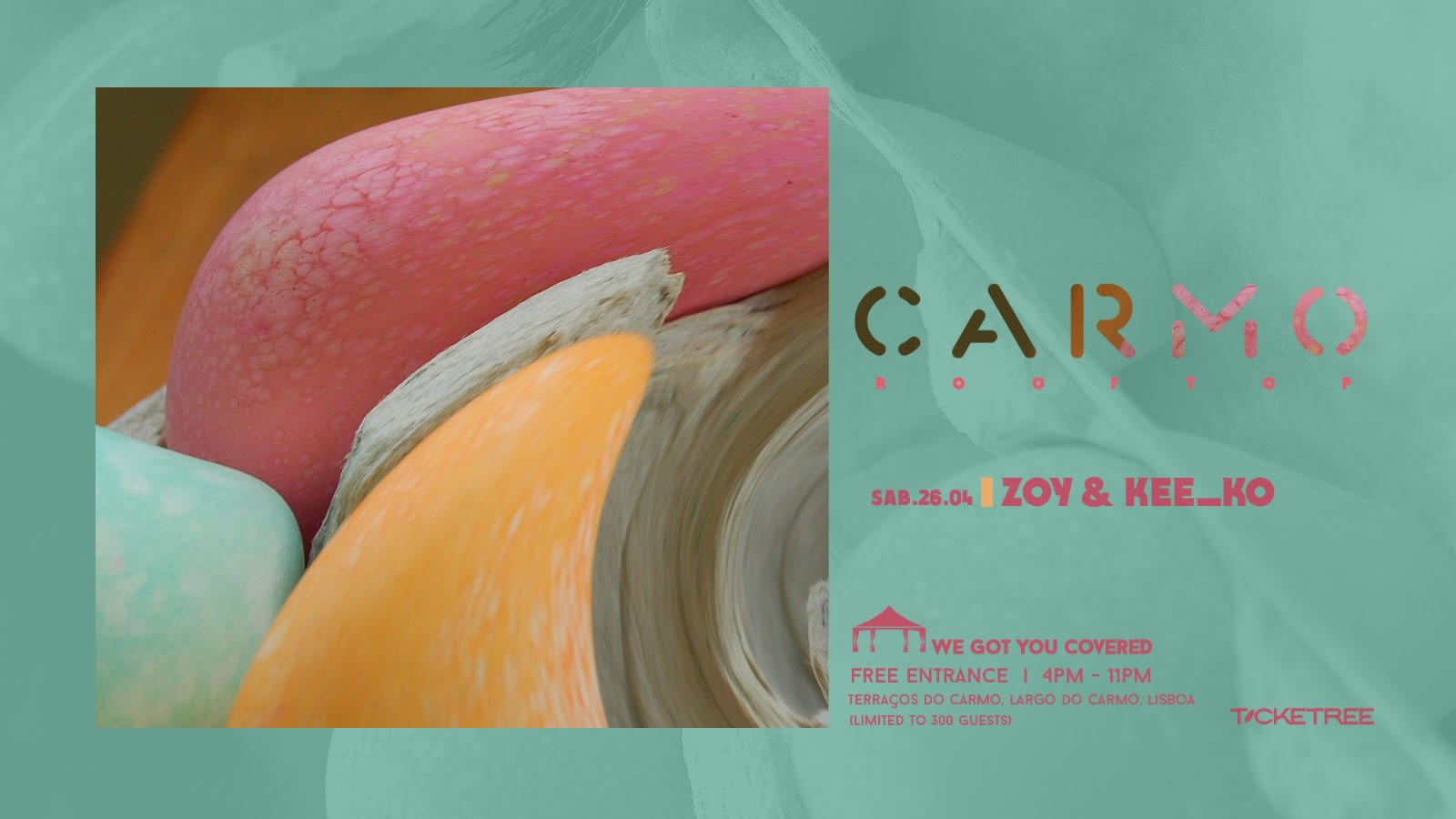 Zoy & Kee_Ko Saturday 26 At Carmo Rooftop Cover