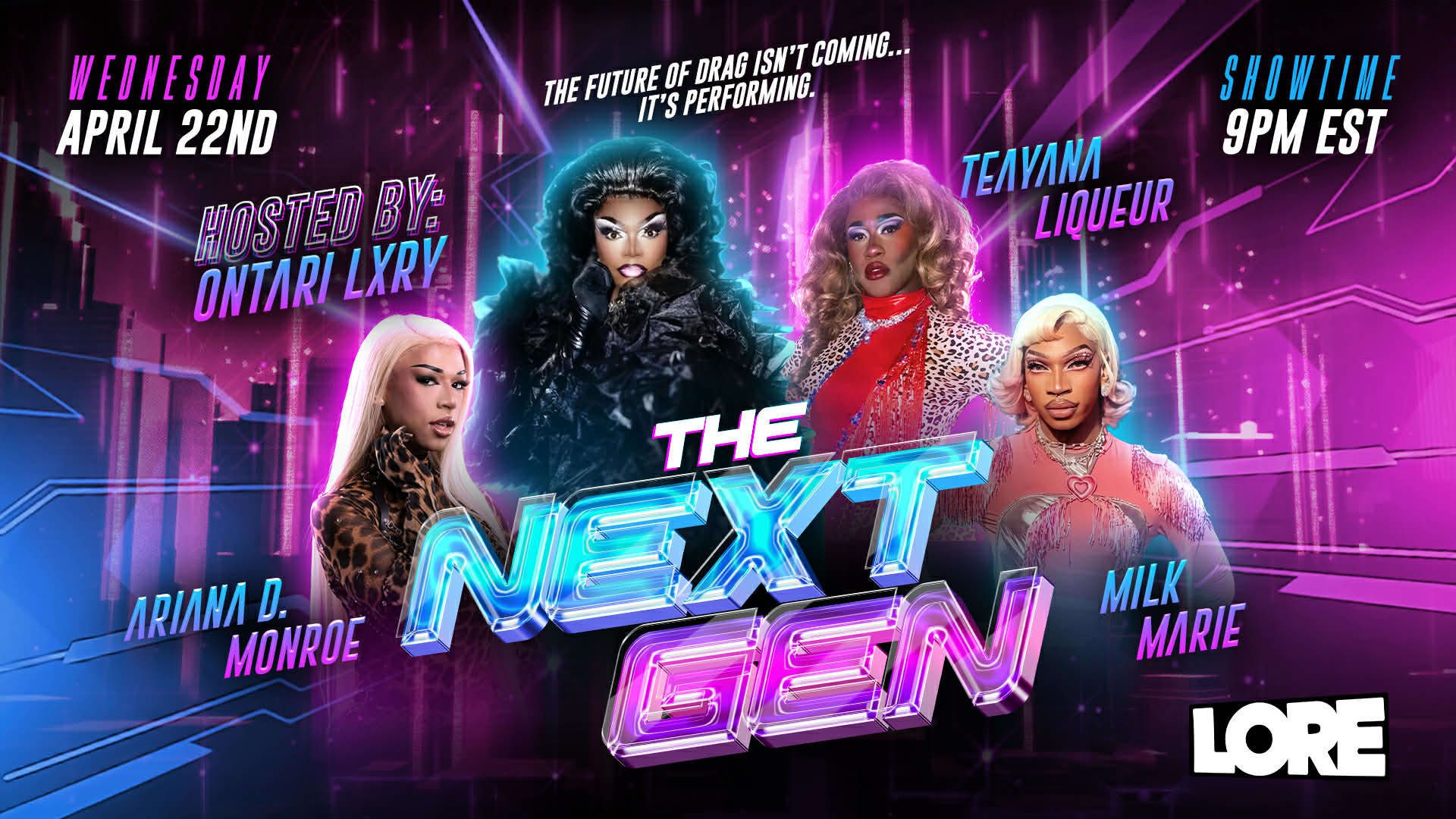 The Next Gen! Drag Show Cover