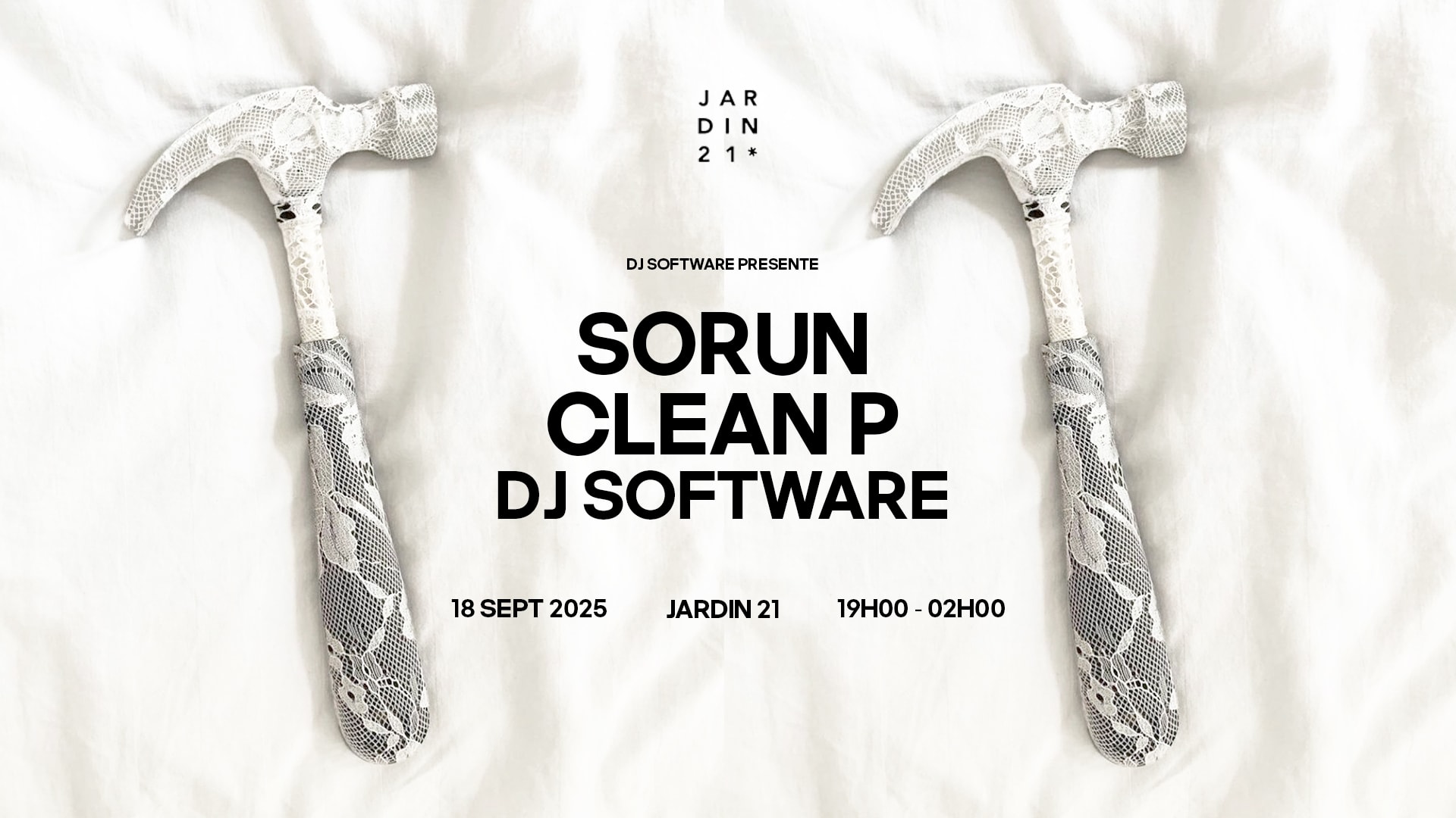 Dj Software X Jardin21 - Open Air Cover