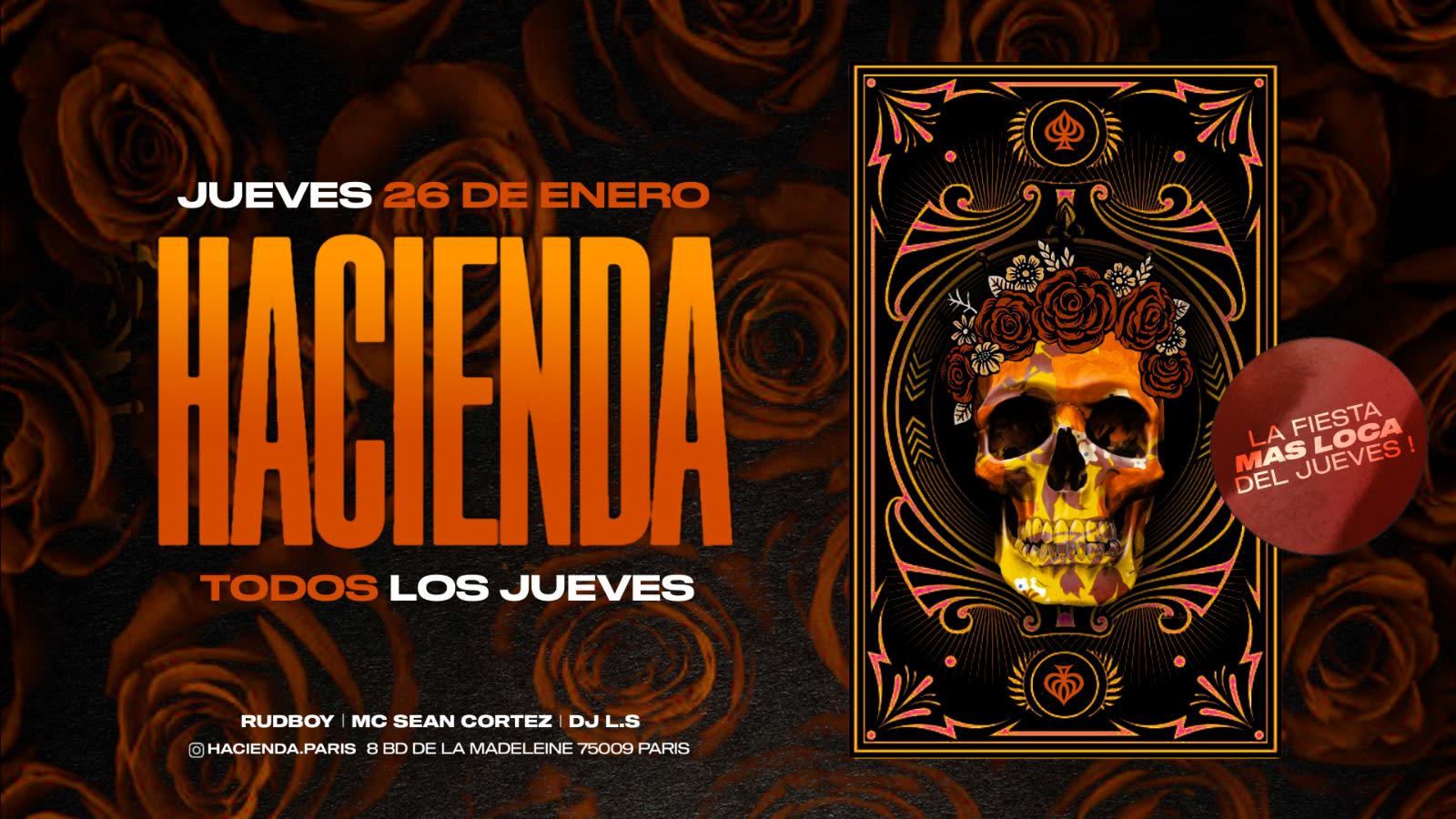 Hacienda - Jueves 26 De Enero Cover