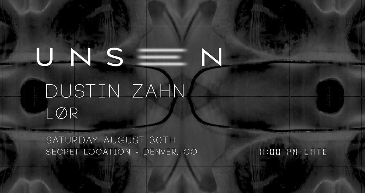 Unseen Presents: Dustin Zahn Cover