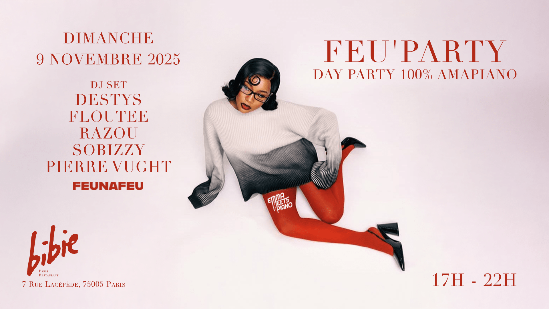 Feu'party Sunday Day Party 100% Amapiano Cover
