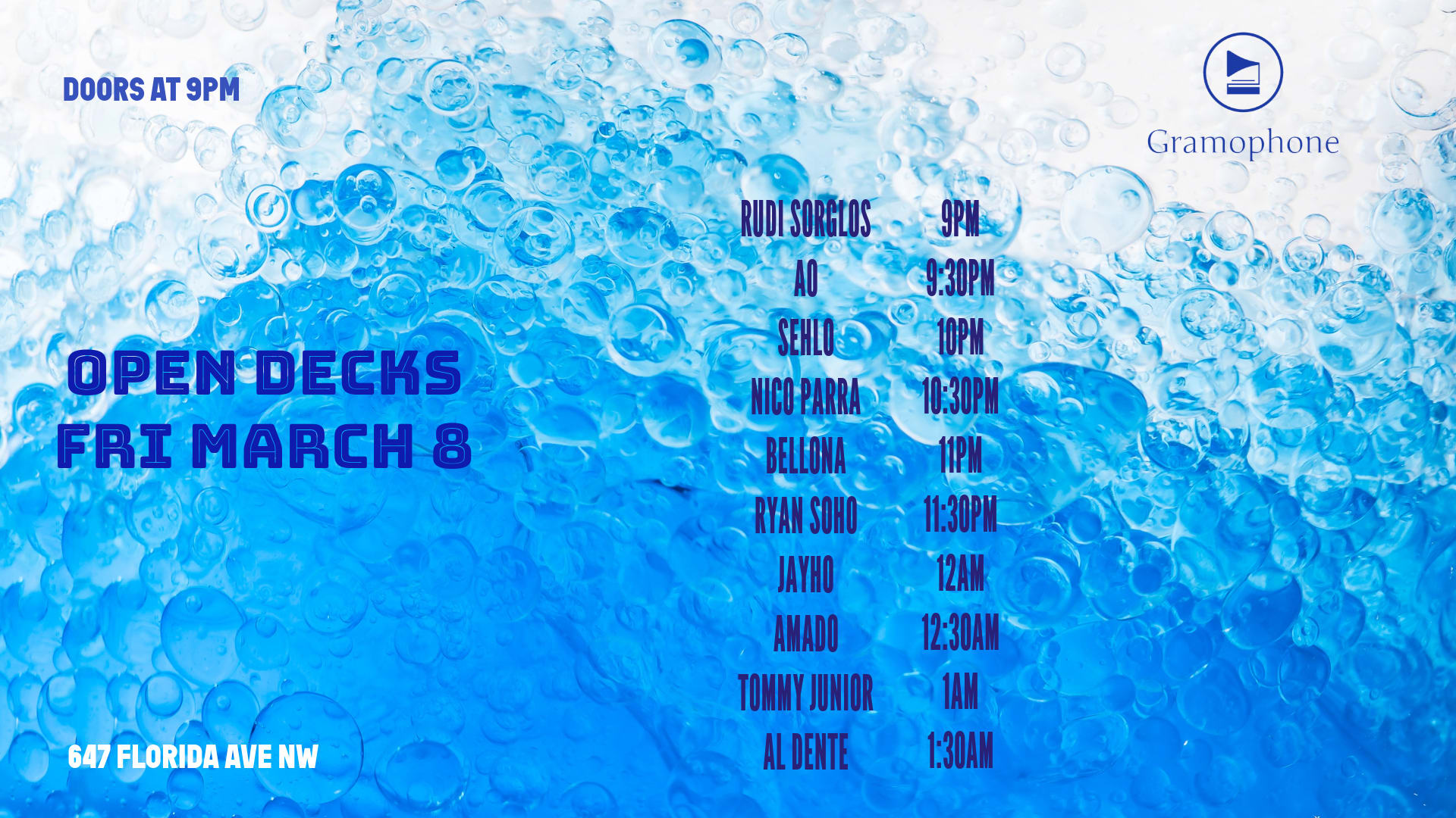 Open Decks - Monthly Event Cover