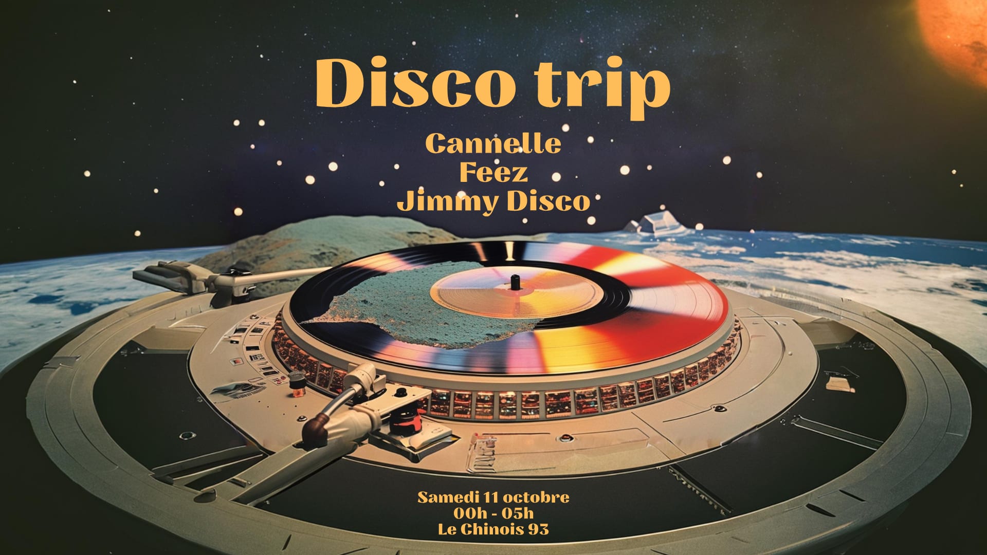 Disco Trip W/ Cannelle, Feez & Jimmy Disco Cover