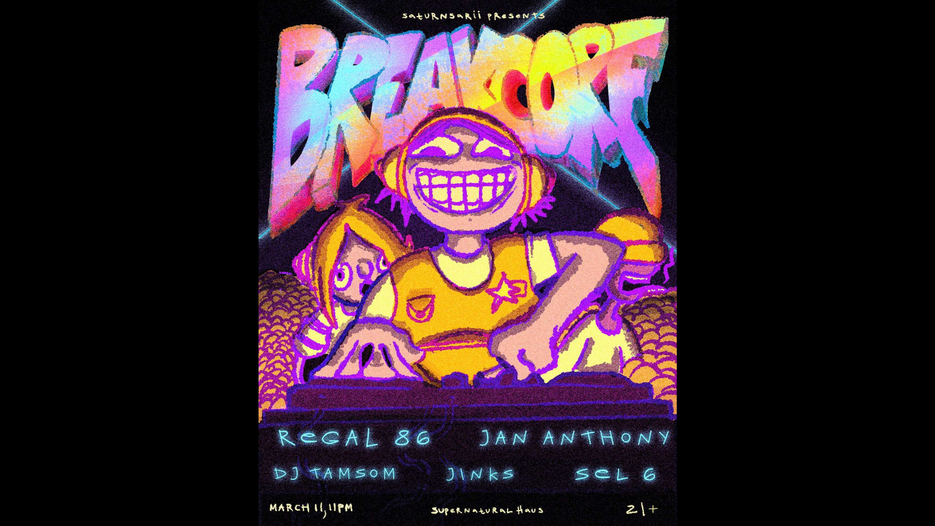 Breakcore March 11 Cover