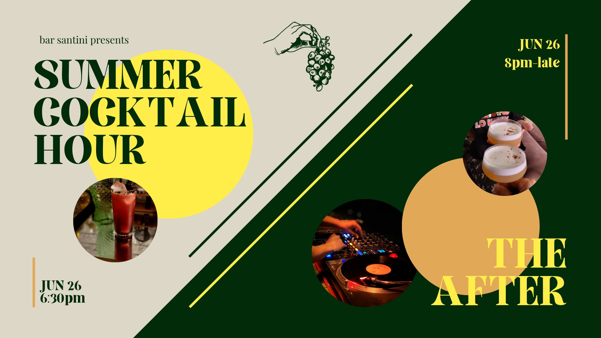 Cocktail Hour // Afterparty Cover