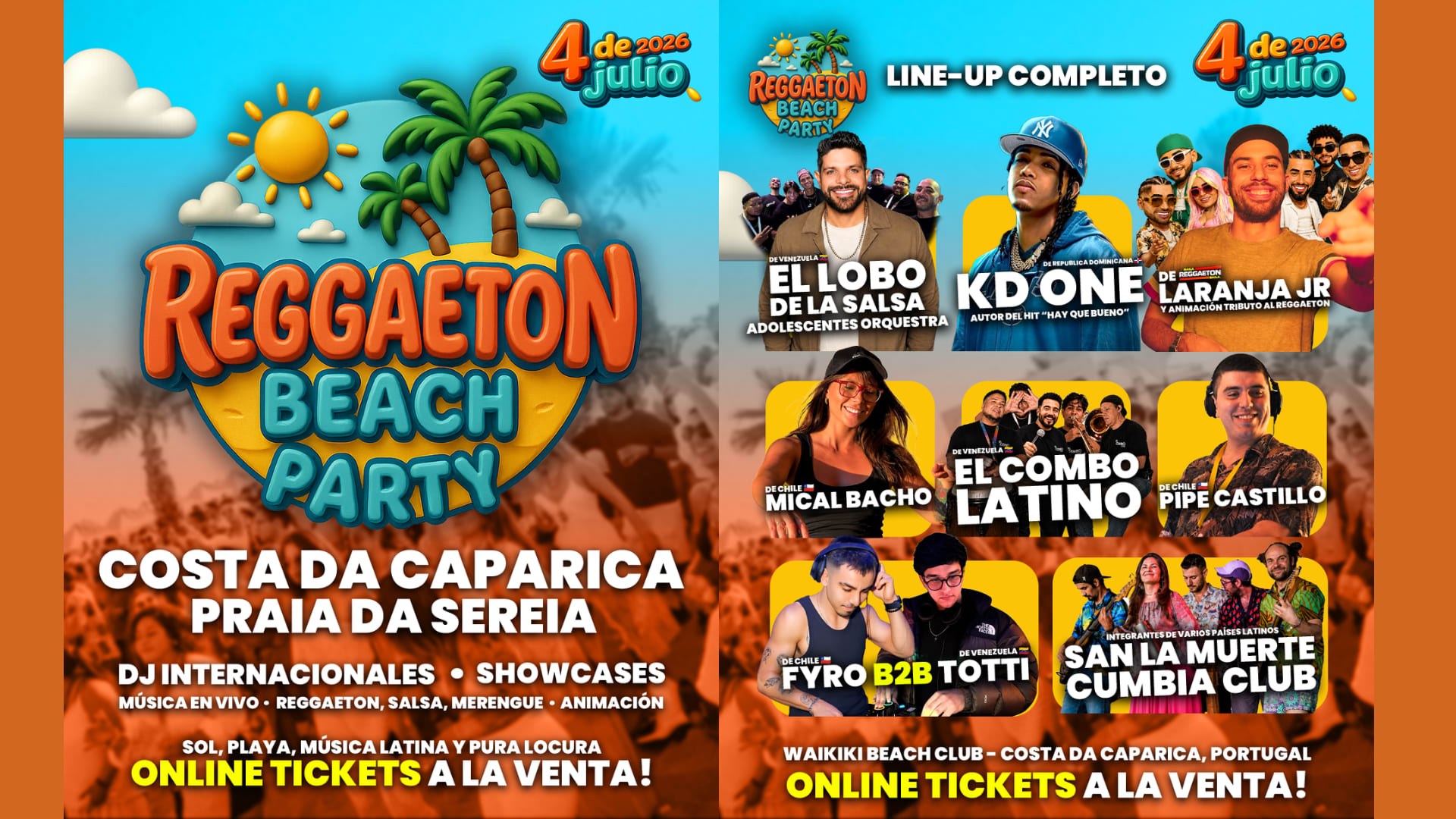 Reggaeton Beach Party: Lisboa - Praia Da Sereia Cover