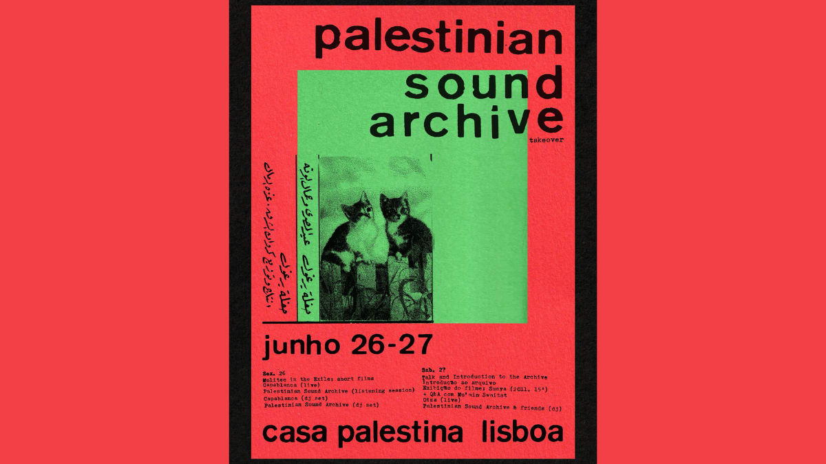 Palestinian Sound Archive Take Over Cover