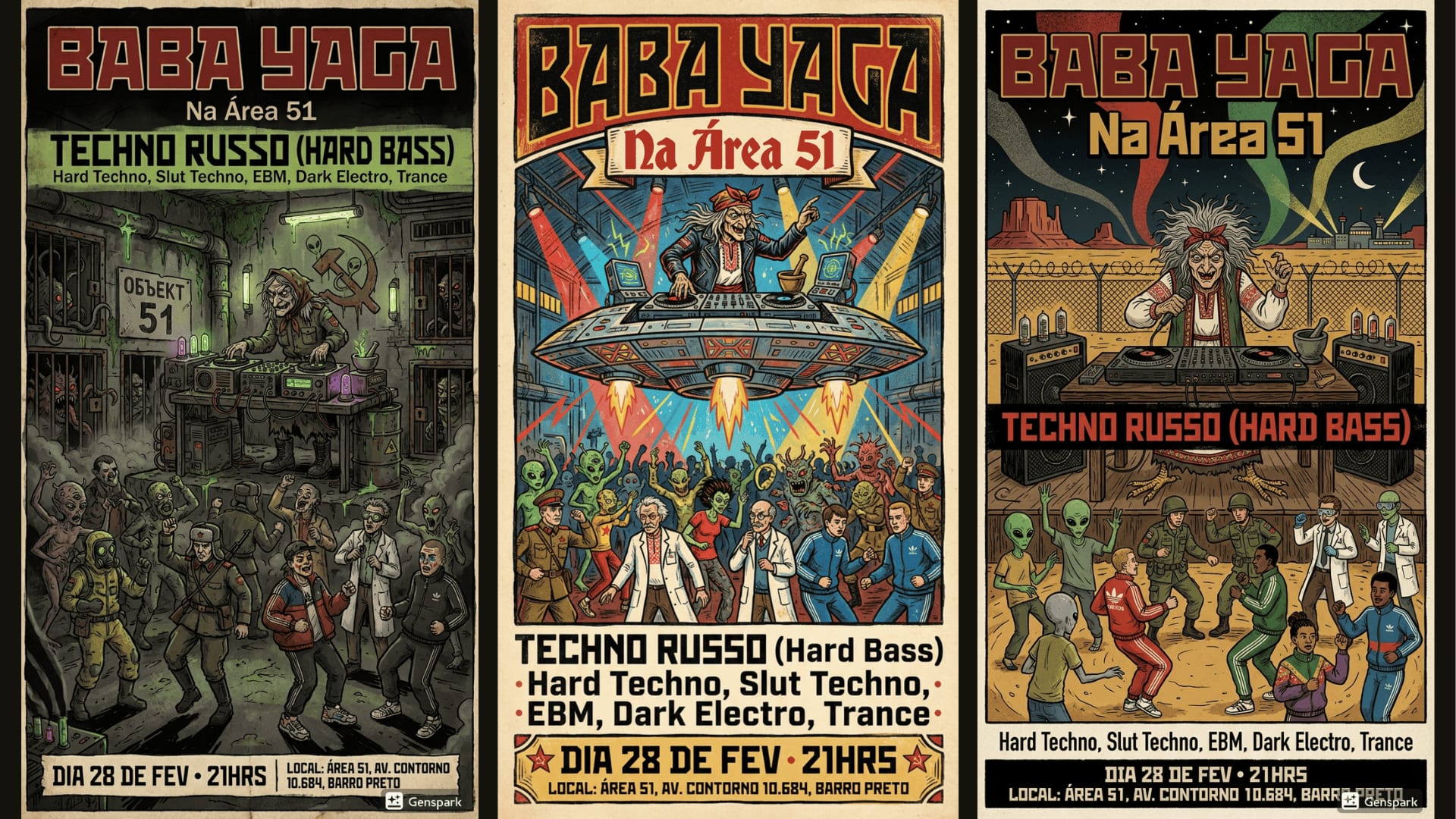 Baba Yaga Na Área 51 Cover