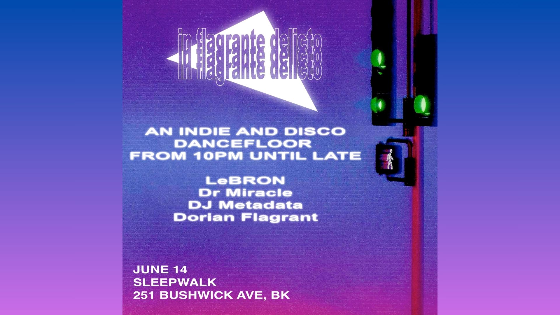 In Flagrante Delicto: Disco, Prog House, Synthwave, Italo Cover