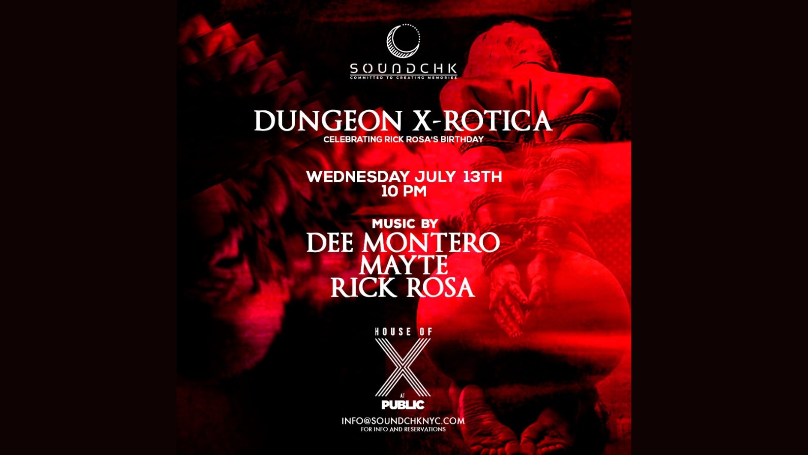 Soundchk: Dee Montero, Rick Rosa & Mayte Cover