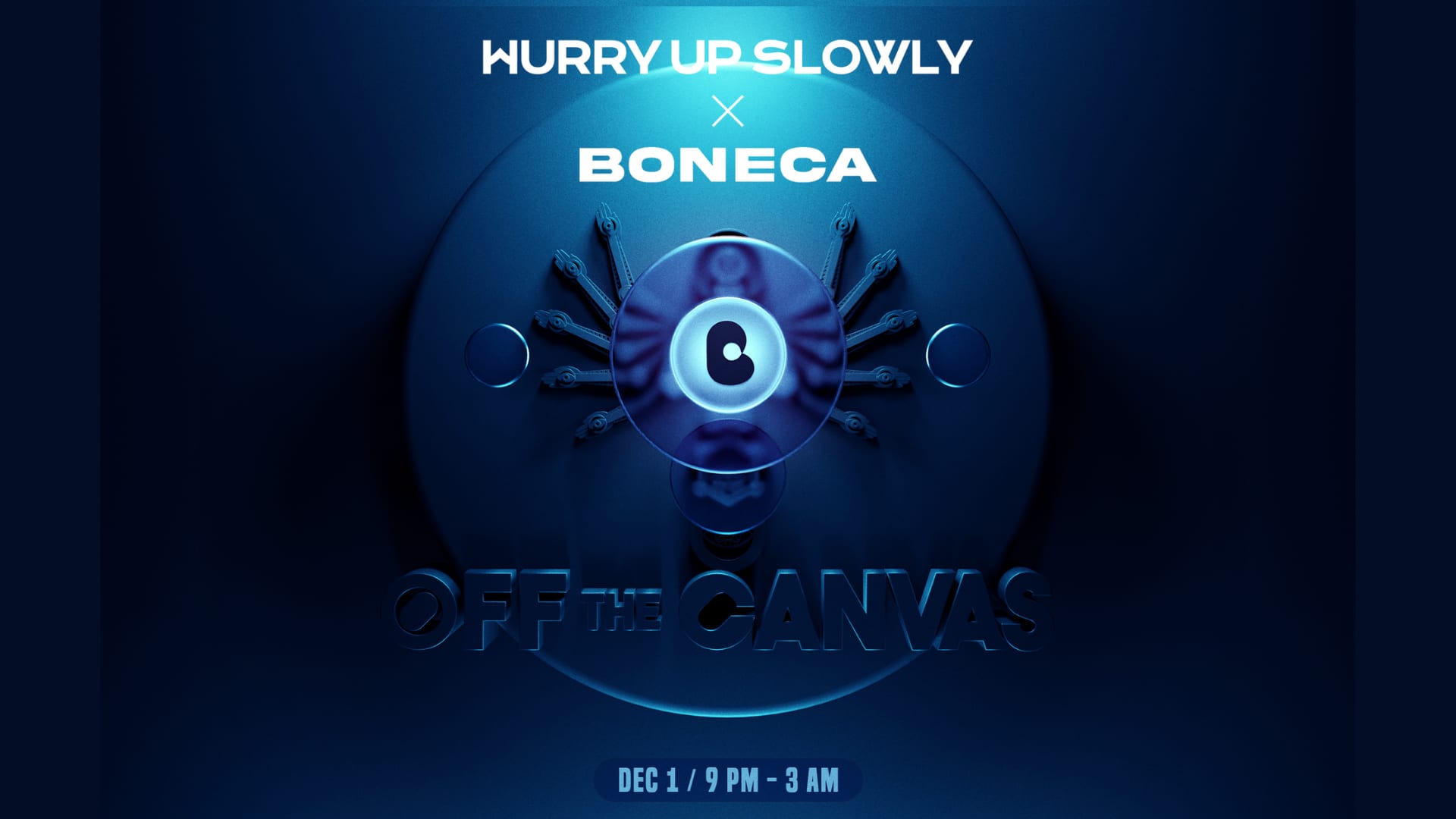 Boneca X Hurry Up Slowly:  Off The Canvas Cover