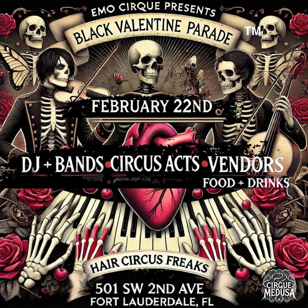 Emo Cirque: The Black Valentine Parade Cover