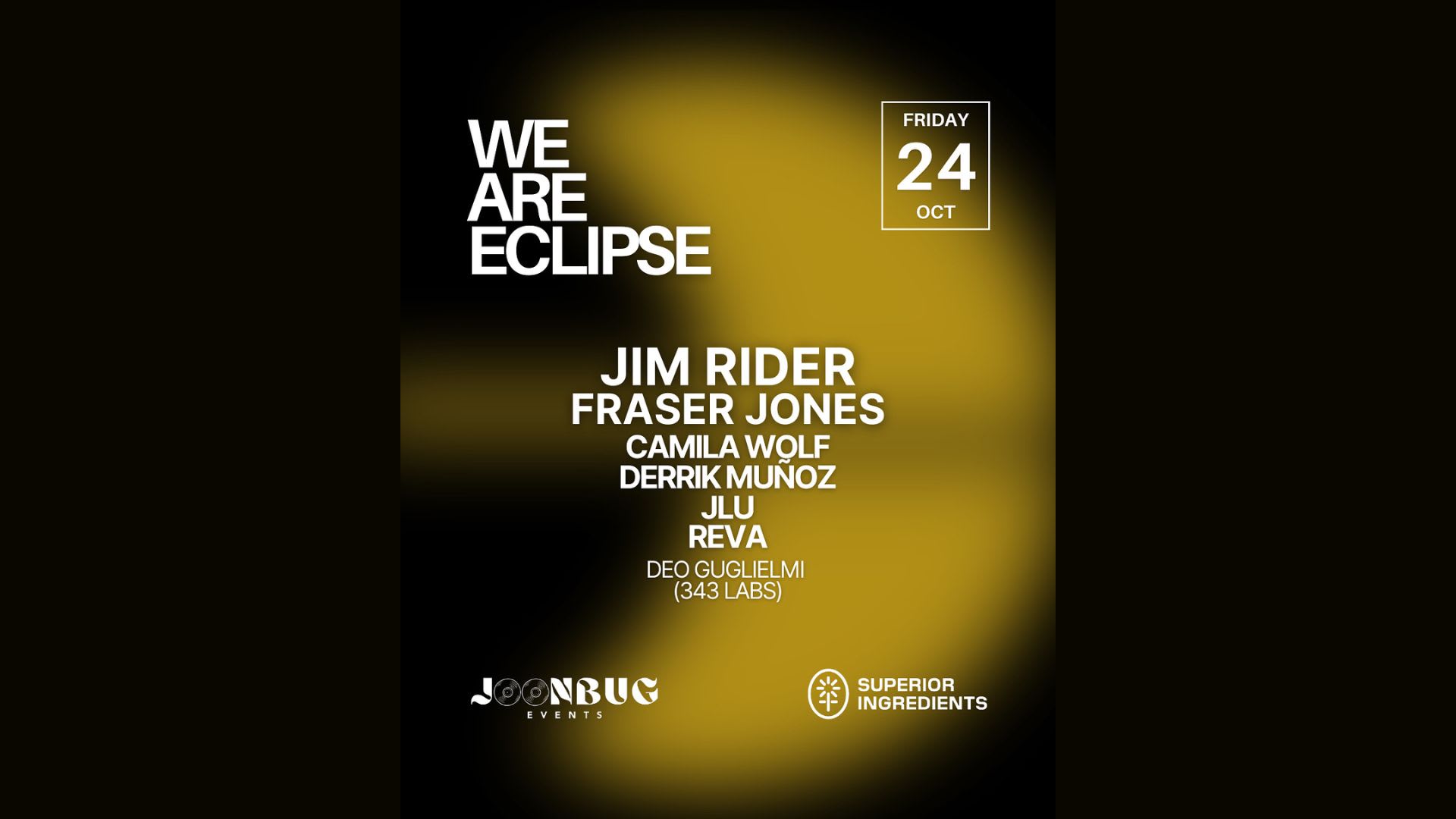 We Are Eclipse 3 Year Anniversary At Superior Ingredients Cover