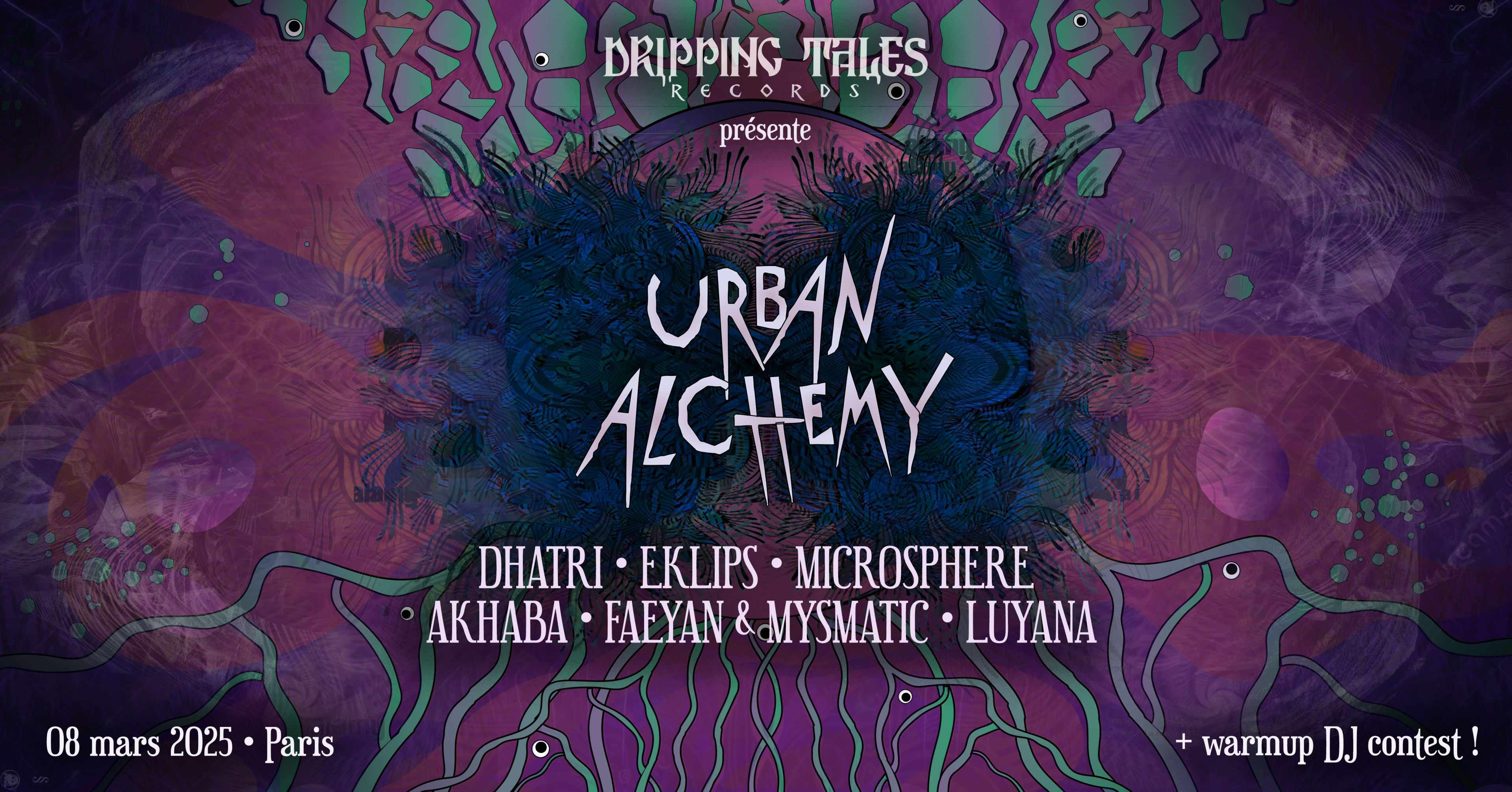 Urban Alchemy • Psytrance & Techno • 2 Scènes Cover