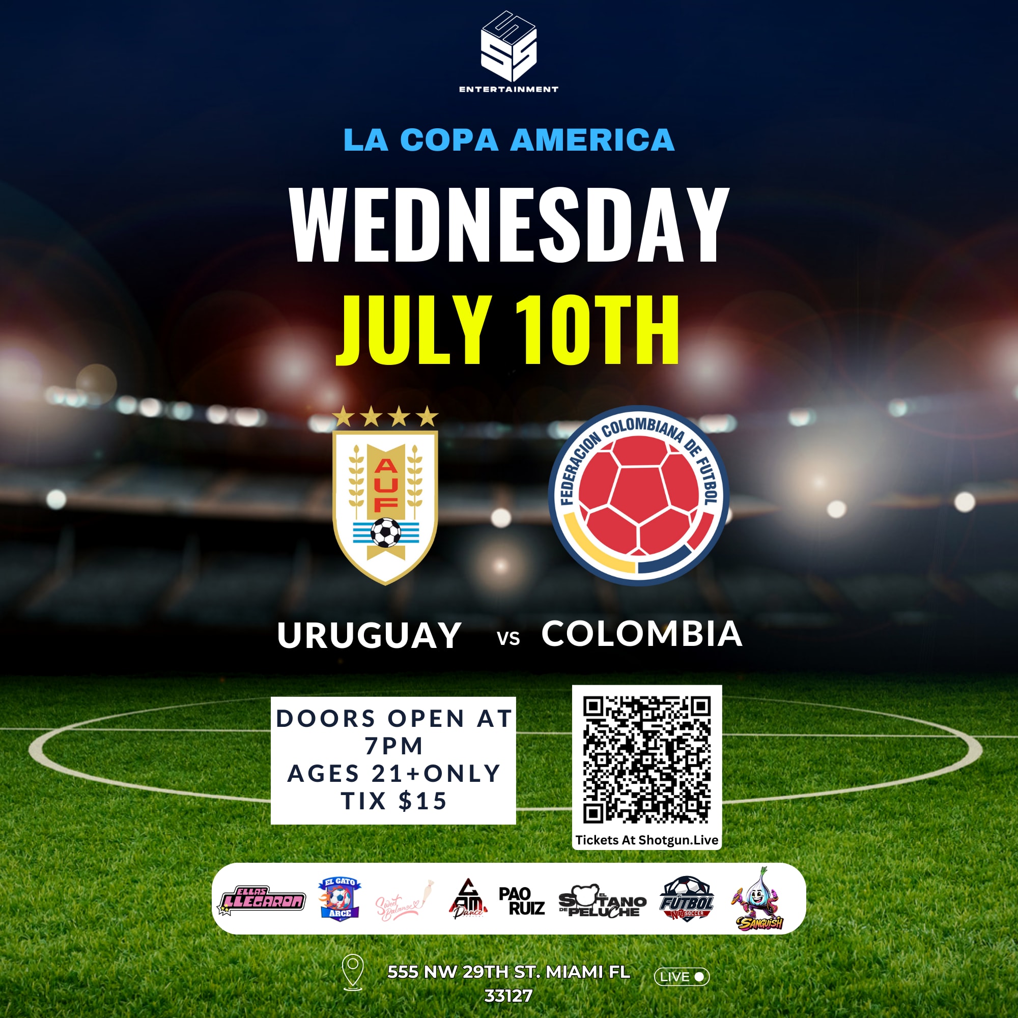 Copa America 555 Uruguay V Colombia Cover