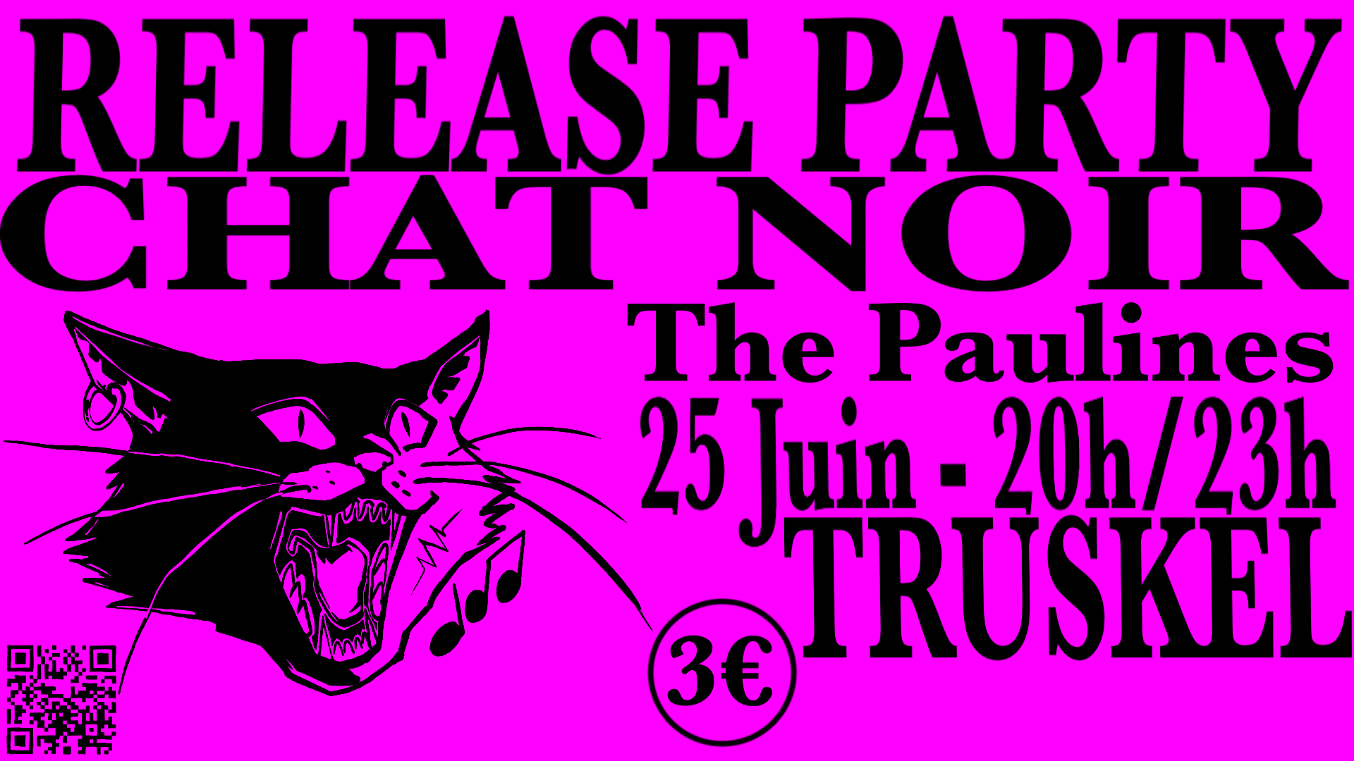 Release Party Chat Noir Cover