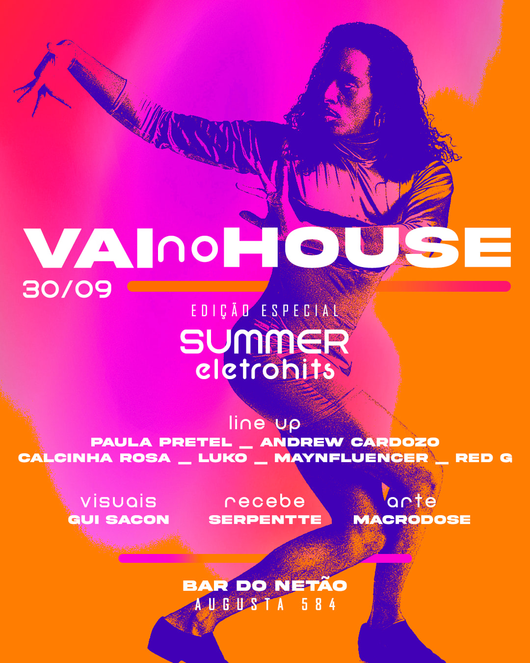 Vainohouse 30/09 Espacial Summer Eletrohits Cover