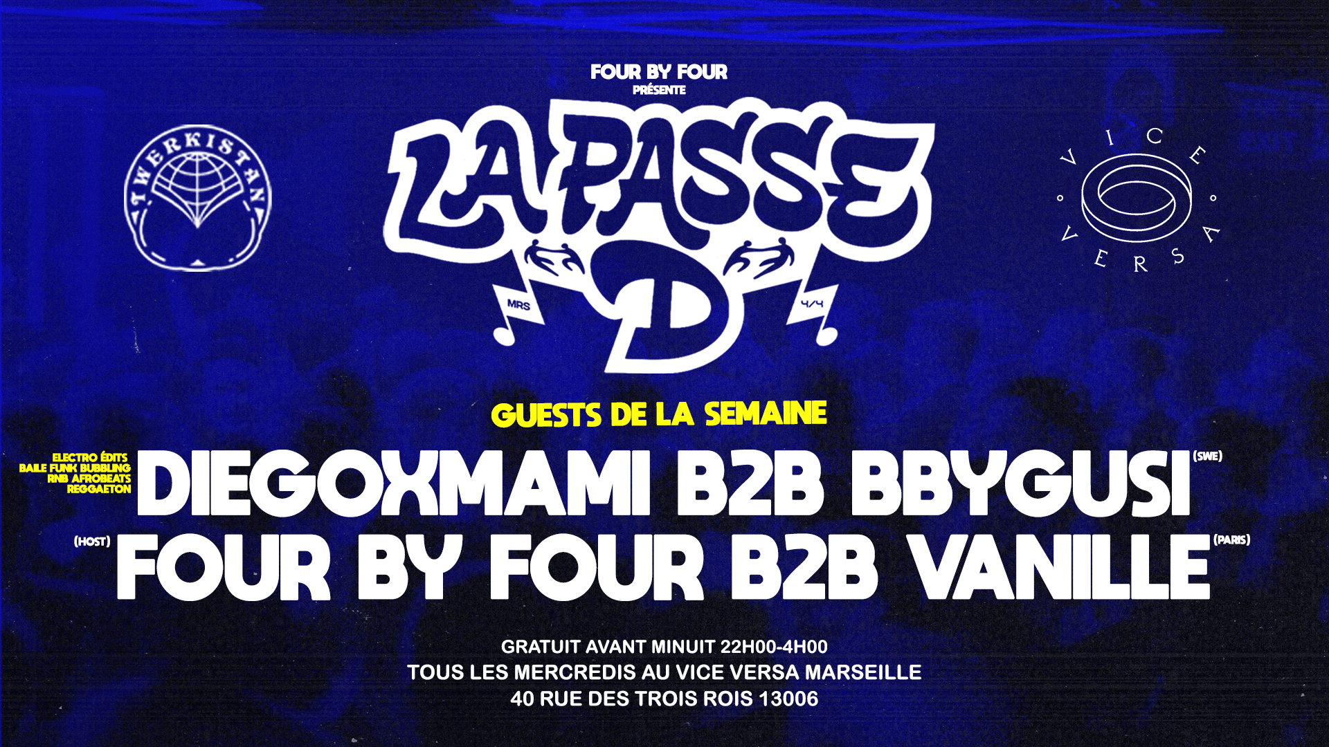 La Passe D : Diegoxmami B2b Bbygusi + Fourbyfour B2b Vanille Cover