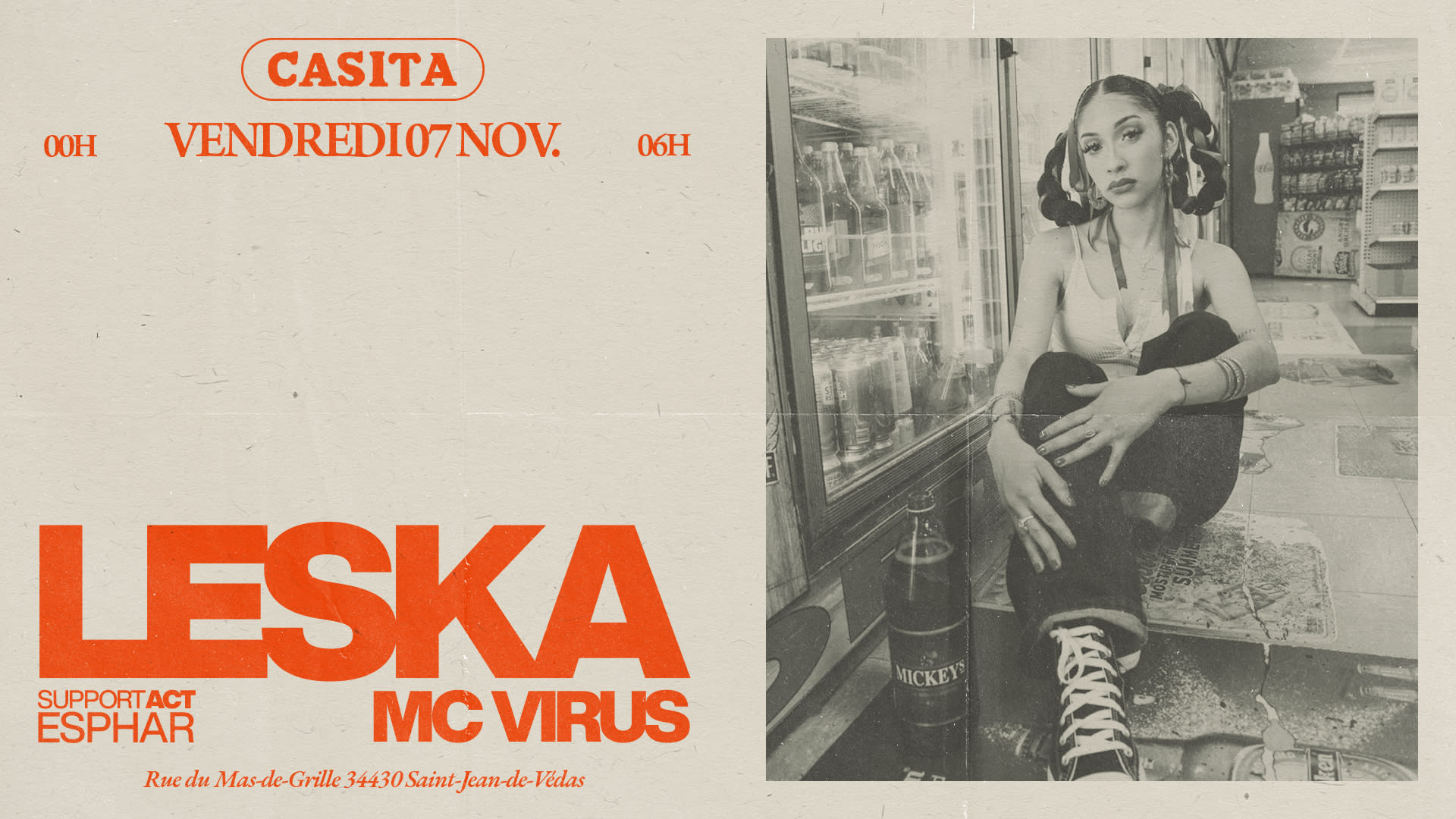 Ven 07 - Dj Leska Cover