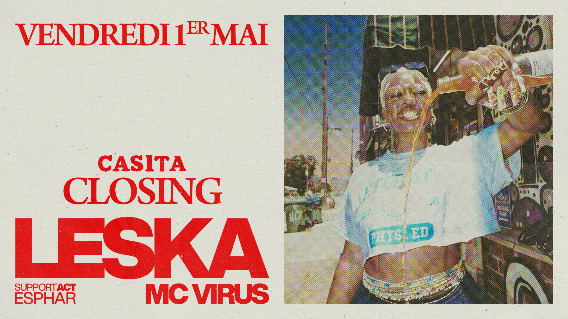 Ven 01 - Closing Part 1 : Dj Leska Cover