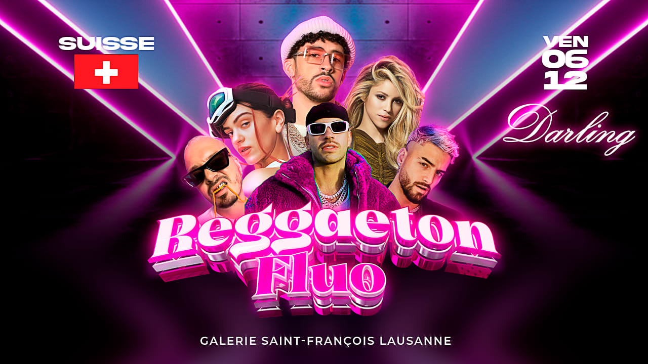 Reggaeton Fluo - Lausanne Cover