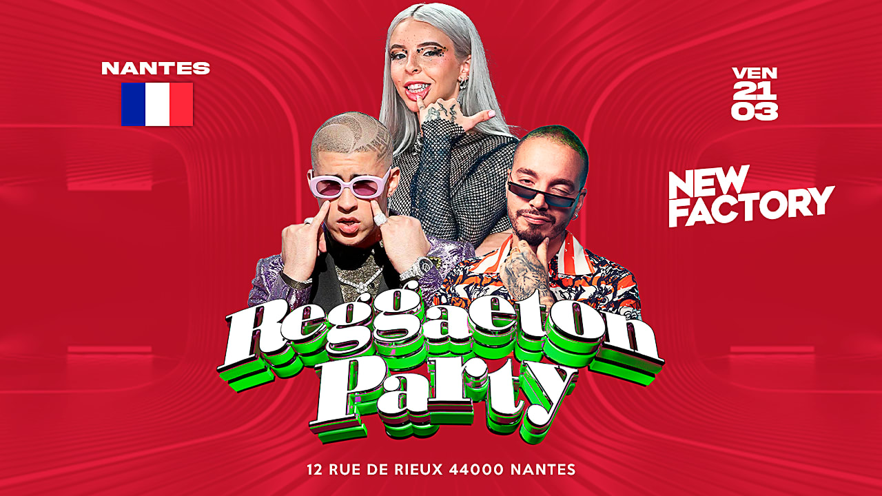 Reggaeton Party #5 - Nantes Cover