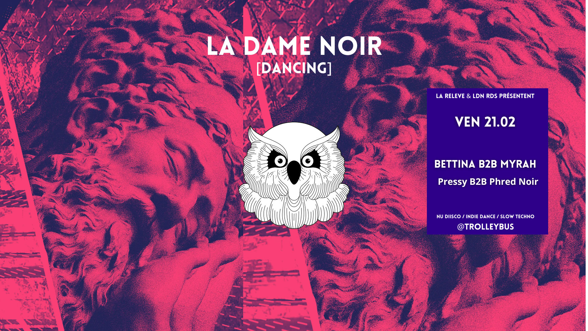 Betinna B2b Myrah / Peur Du Noir @ Ldn Dancing Cover