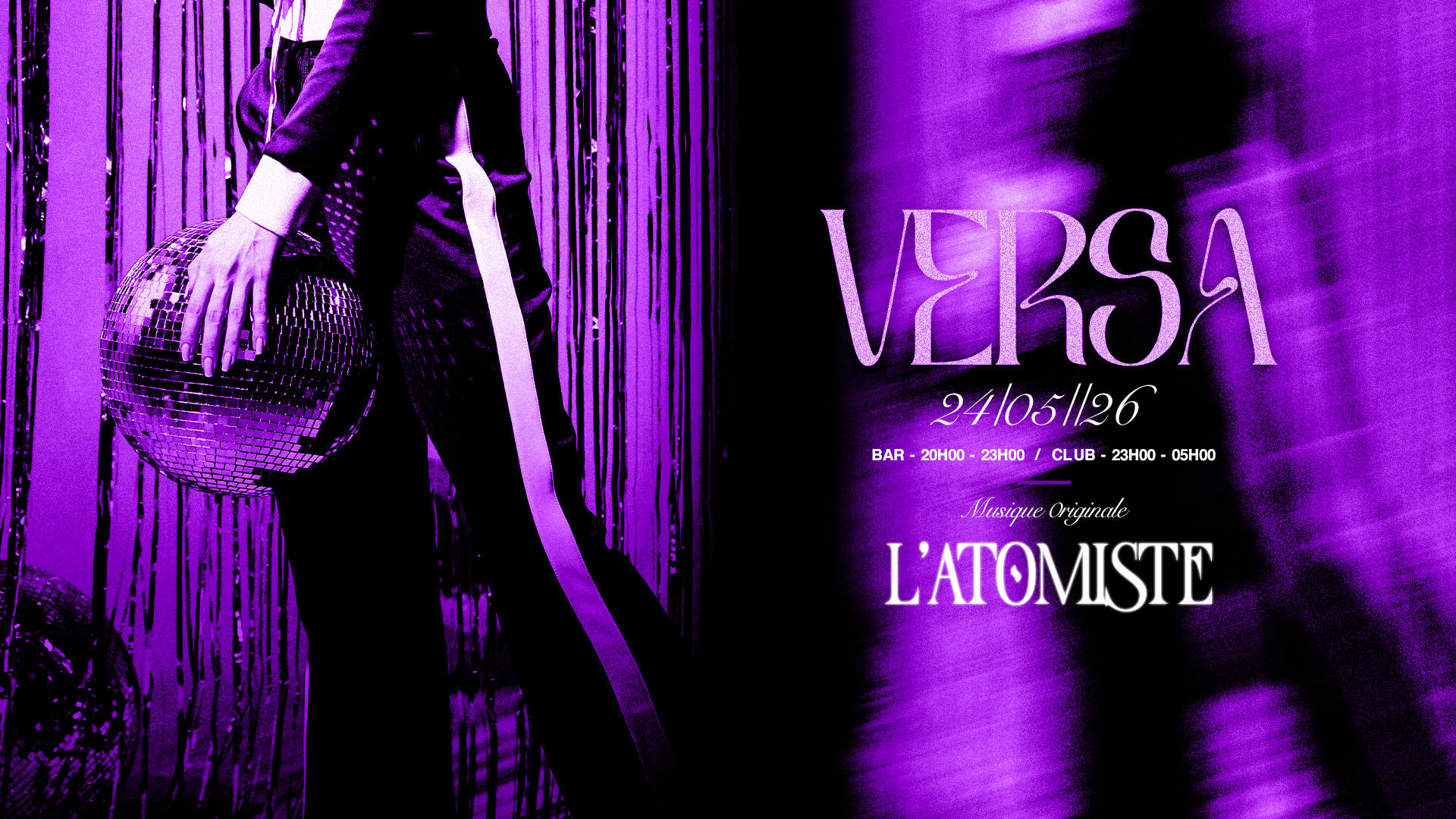 Versa : L'atomiste Cover