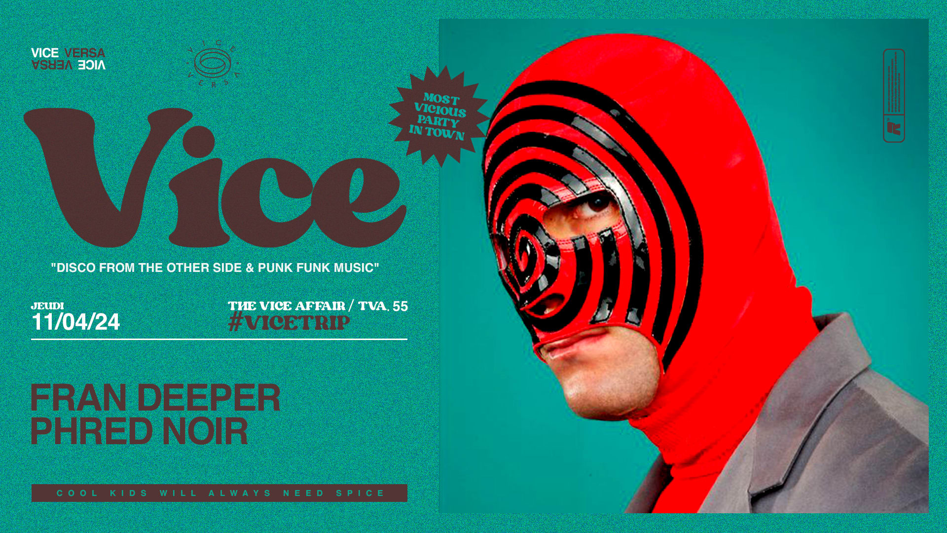 Vice : Fran Deeper & Phred Noir Cover