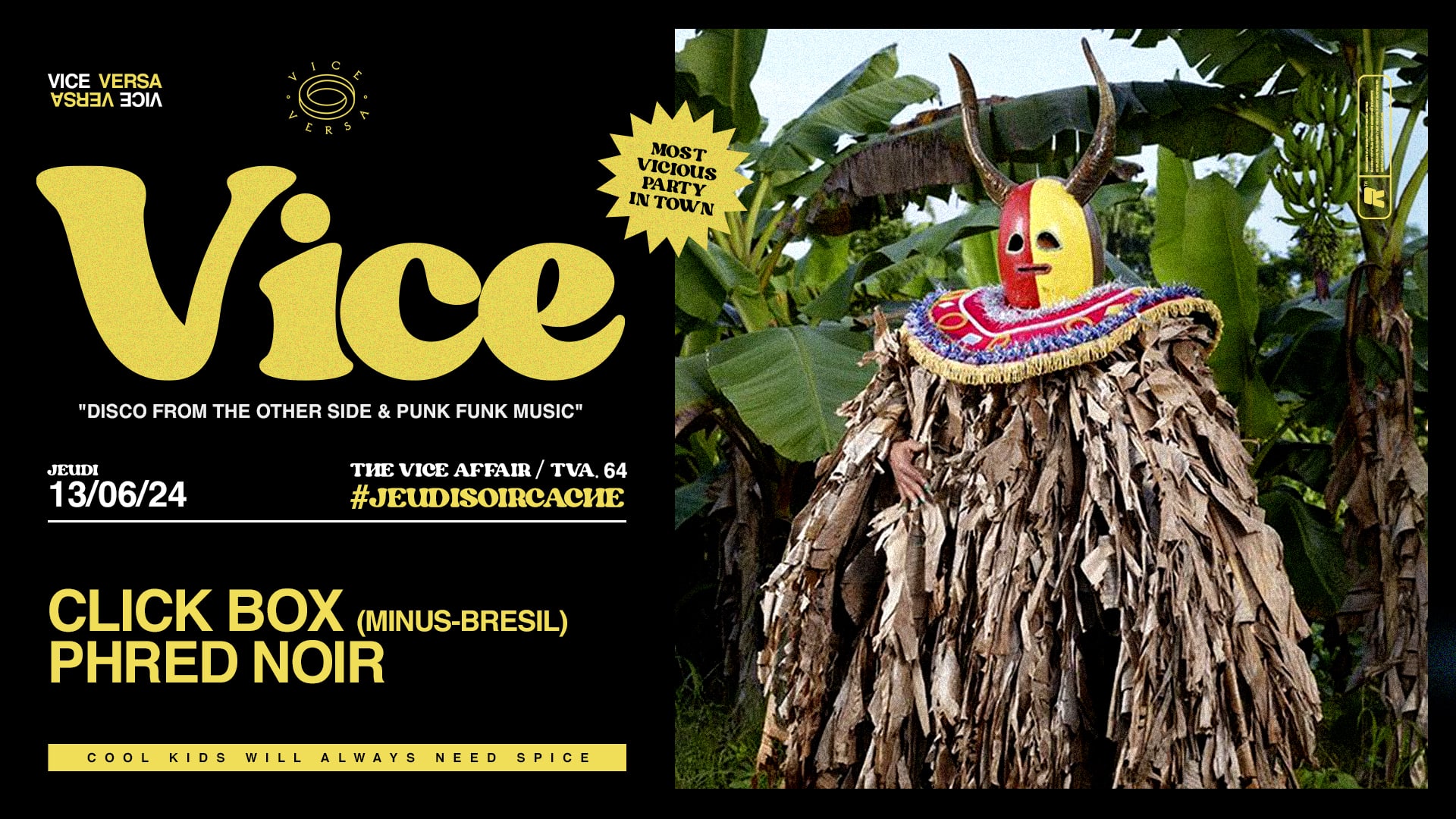 Vice : Click Box & Phred Noir Cover