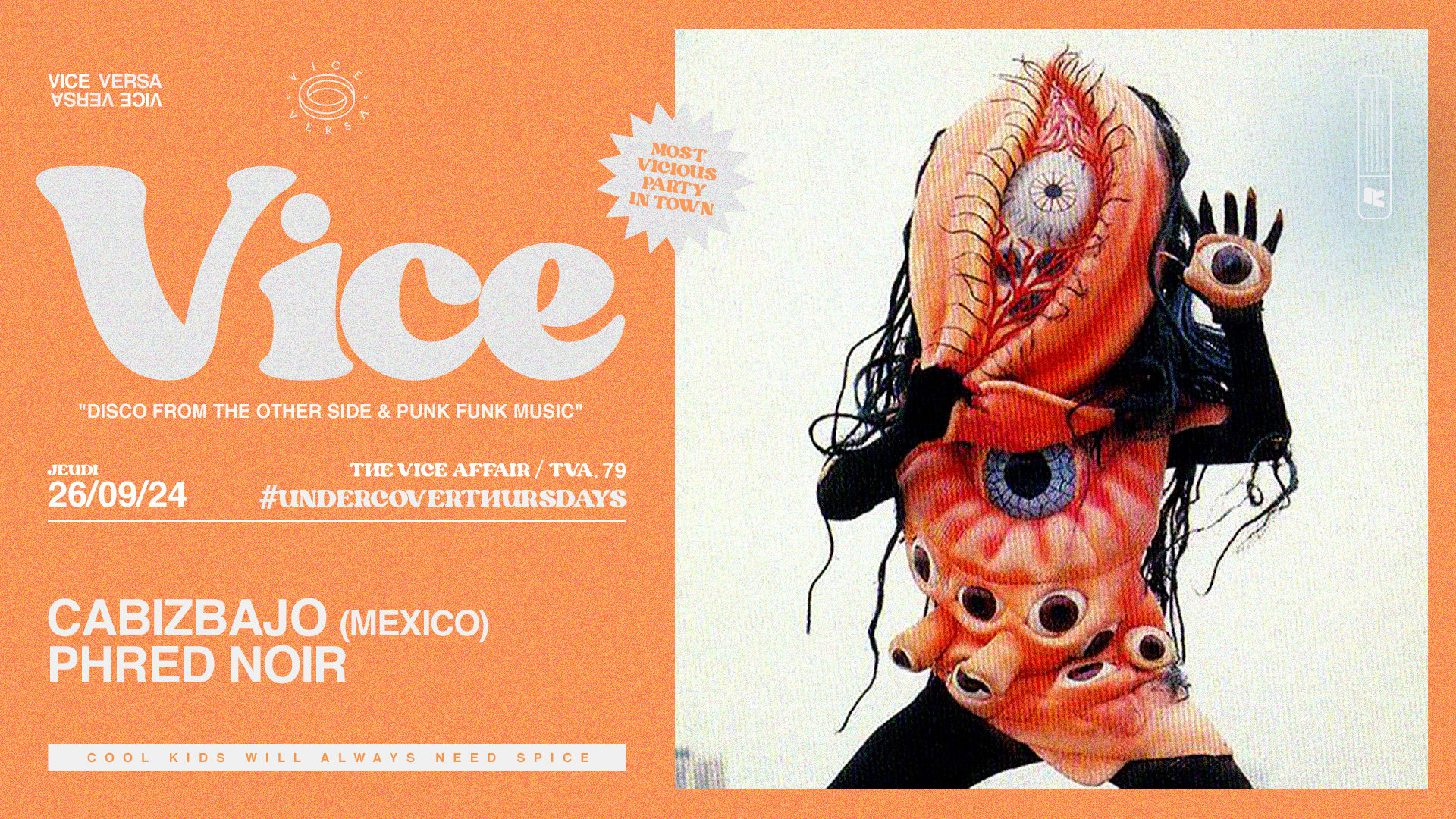 Vice : Cabizbajo & Phred Noir Cover