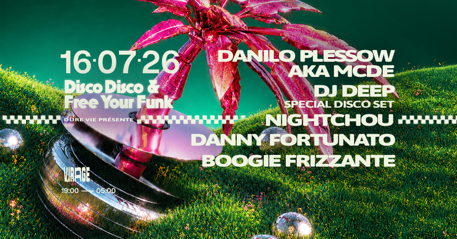 Disco Disco X Free Your Funk: Danilo Plessow (Mcde), Dj Deep Cover