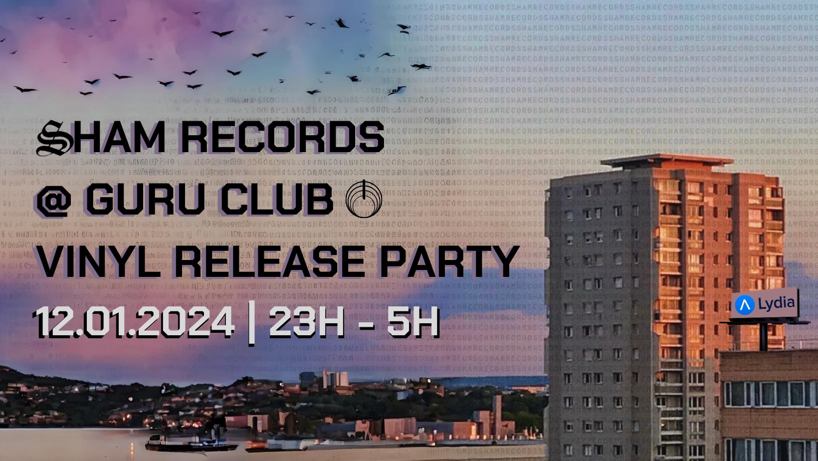 Sham Records Release Party @ Guru Club Cover