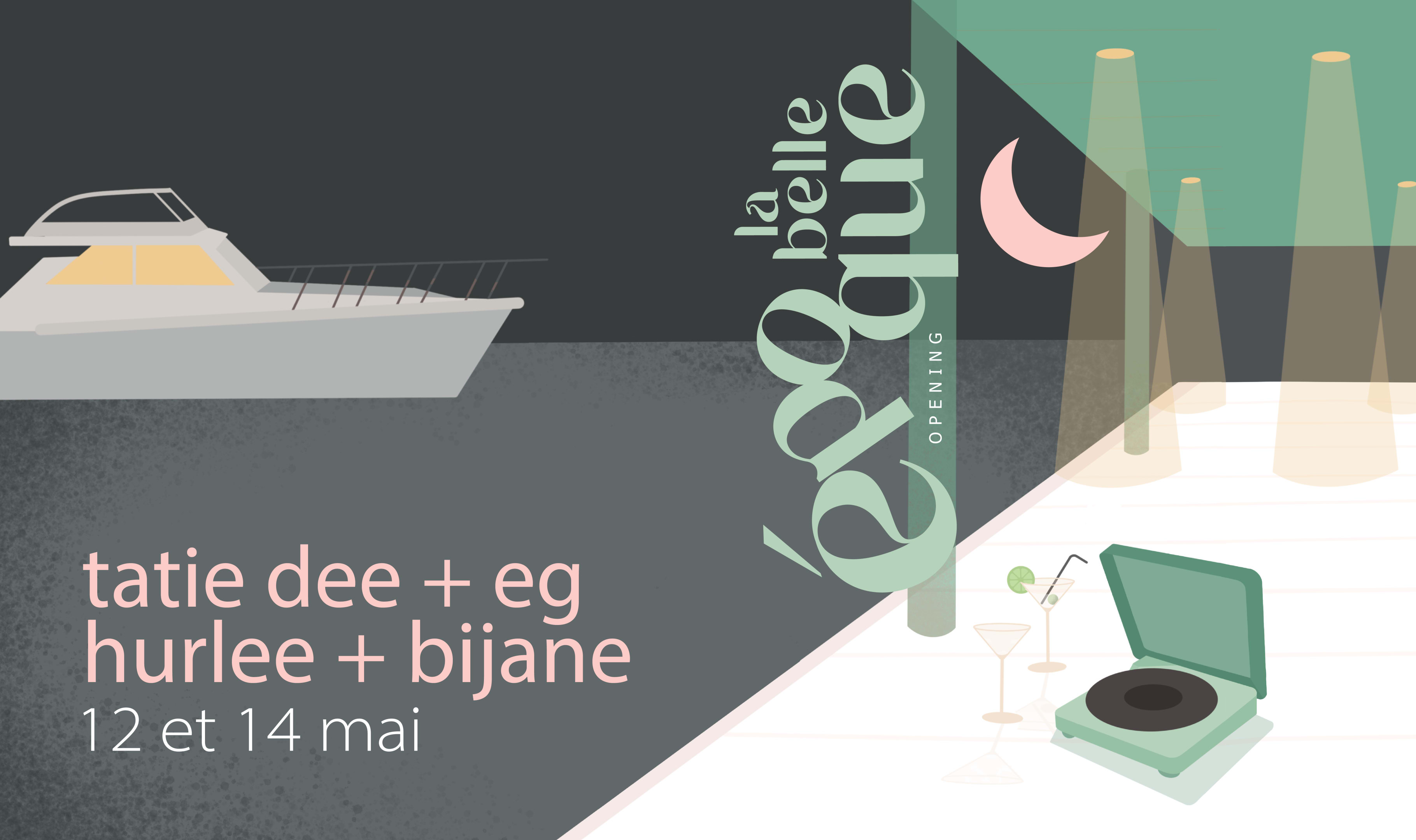 La Belle Époque ～ Opening : Tatie Dee + Eg + Hurlee + Bijane Cover