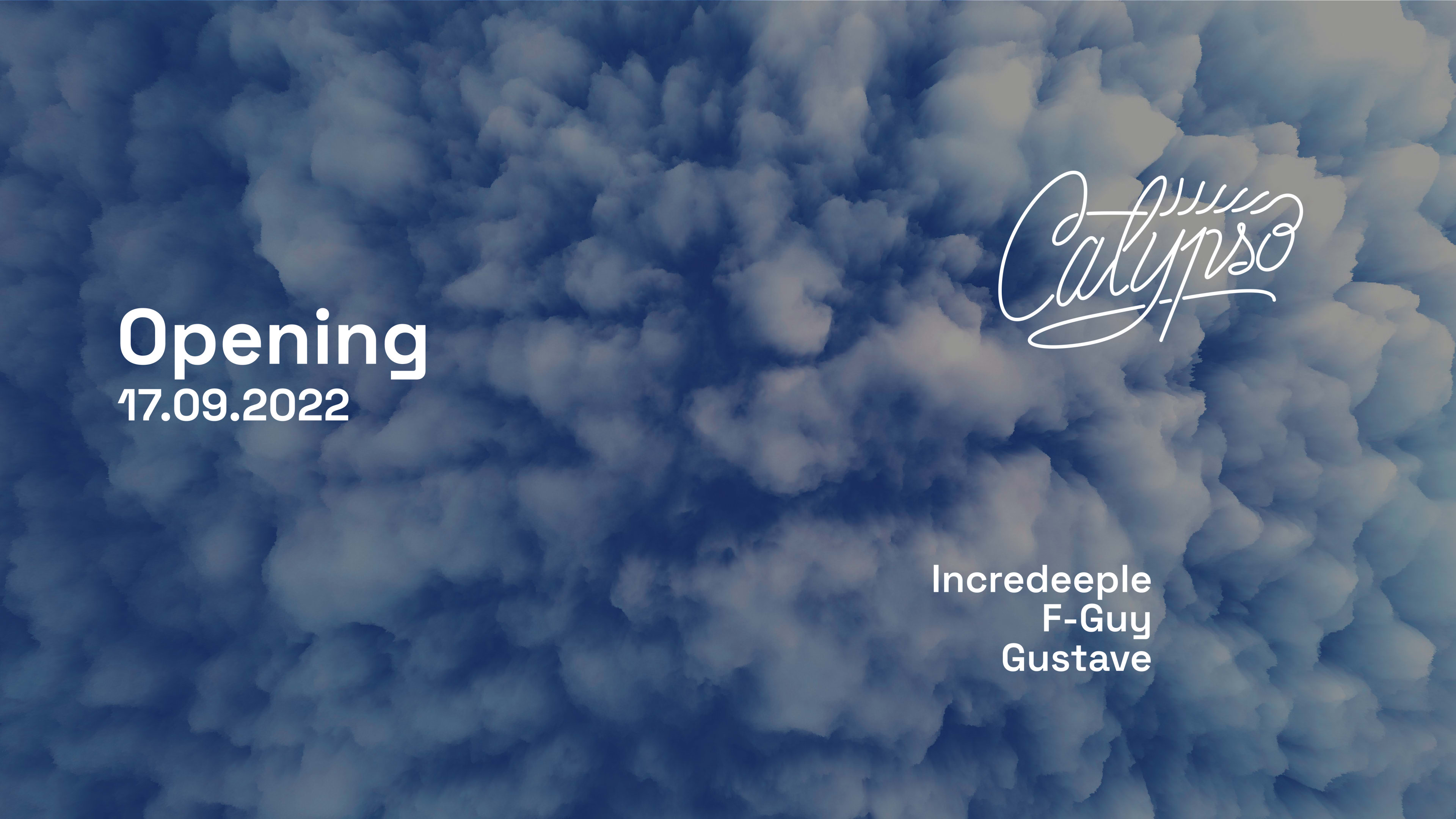 Opening Weekend : Incredeeple, F-Guy, Gustave Cover