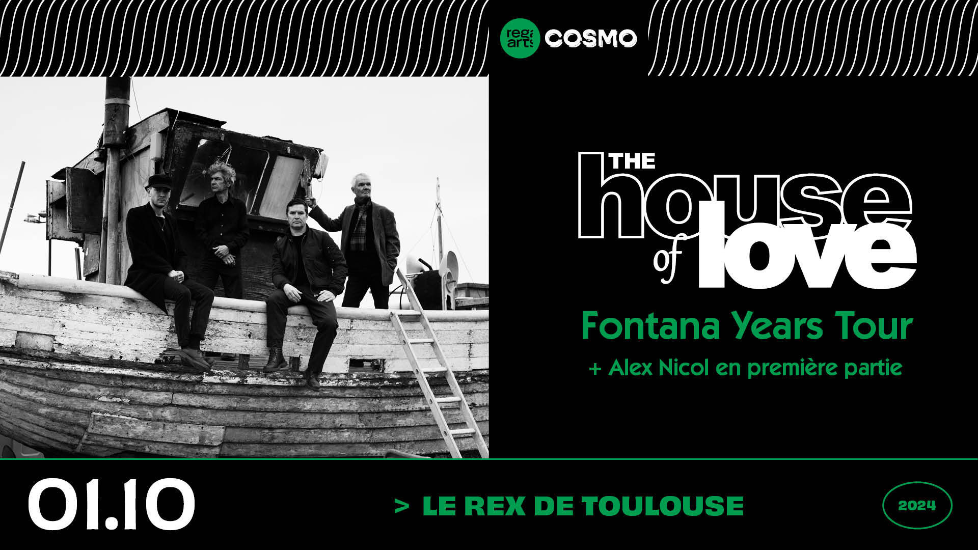 The House Of Love · Fontana Years Tour Cover