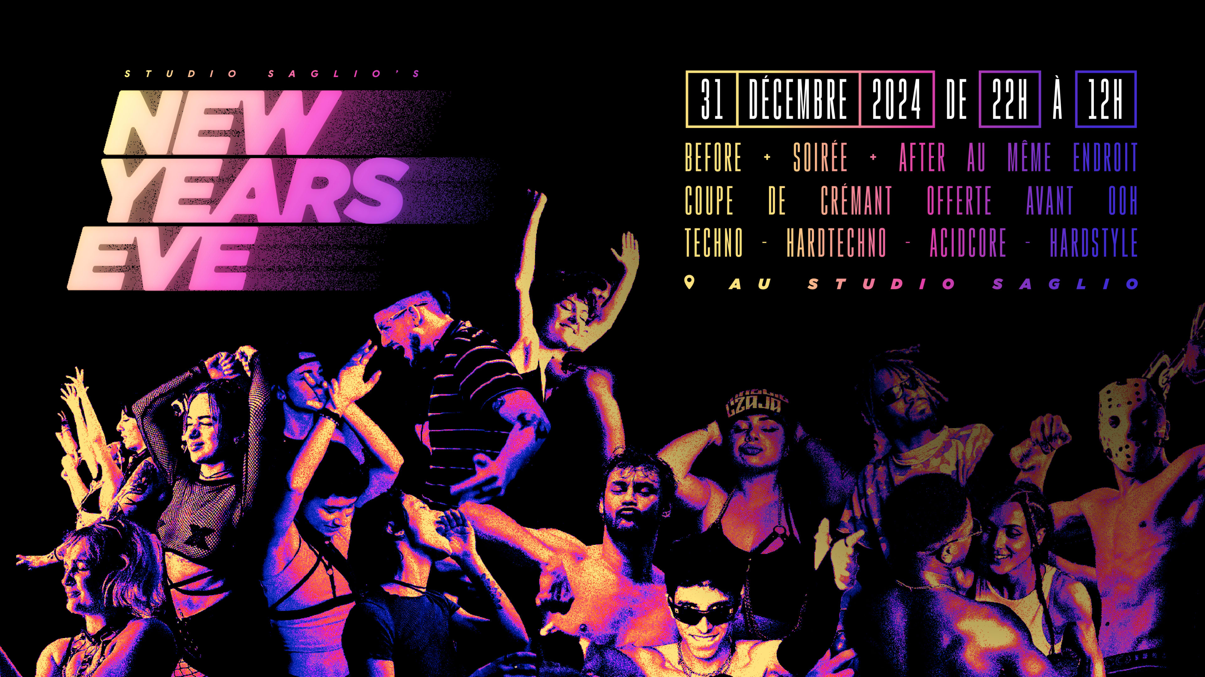 Studio Saglio's New Year's Eve Cover