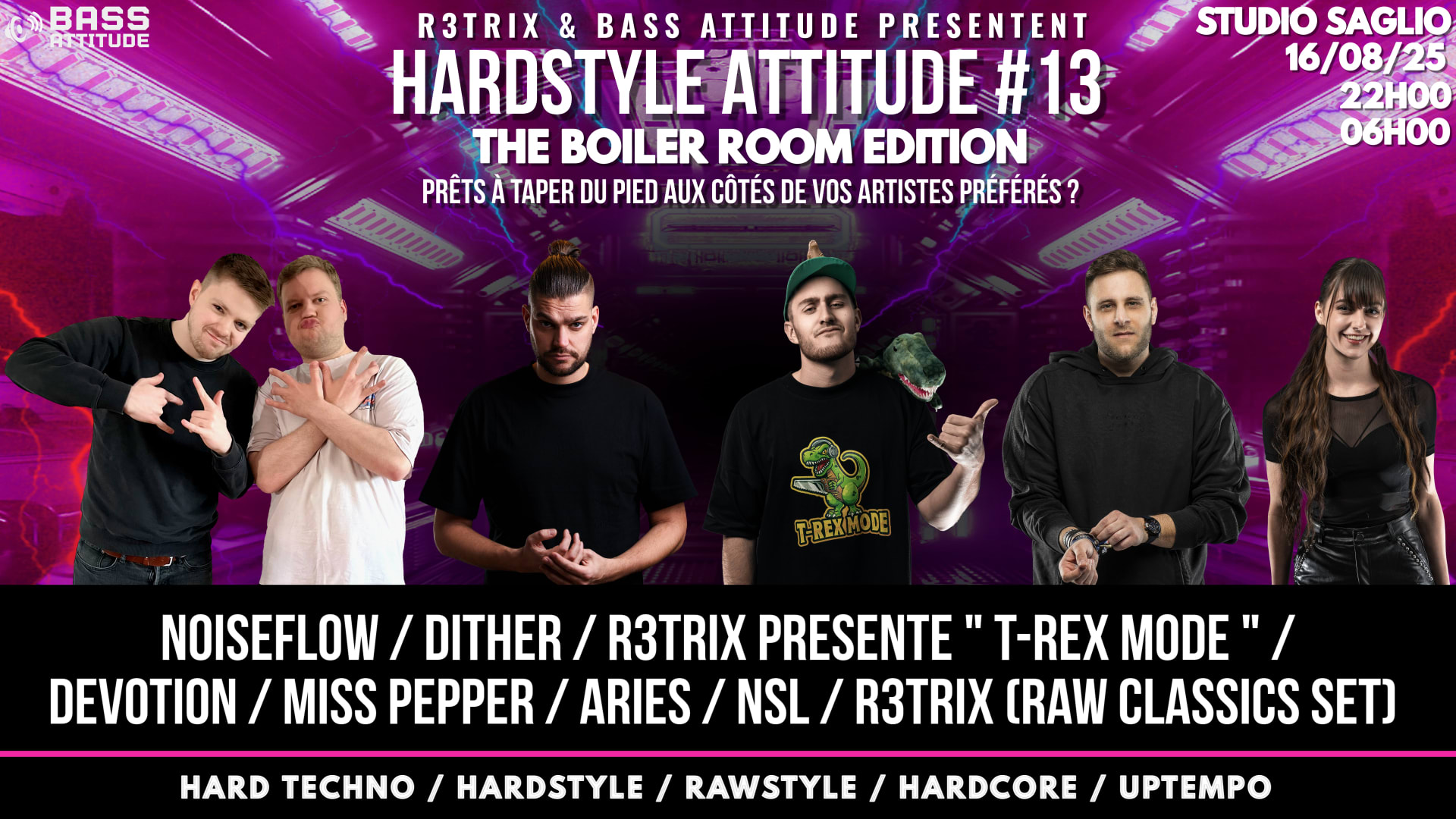 Hardstyle Attitude #13 : The Boiler Room Edition Cover