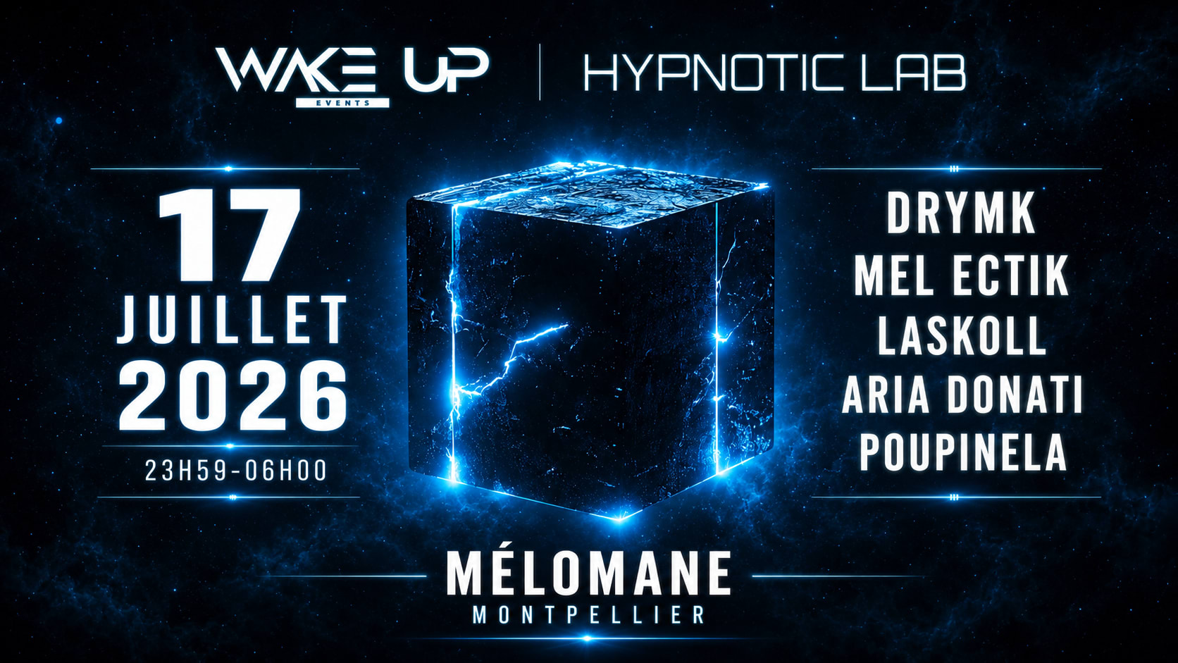 Wake Up X Hypnotic Lab W/ Drymk And More Cover