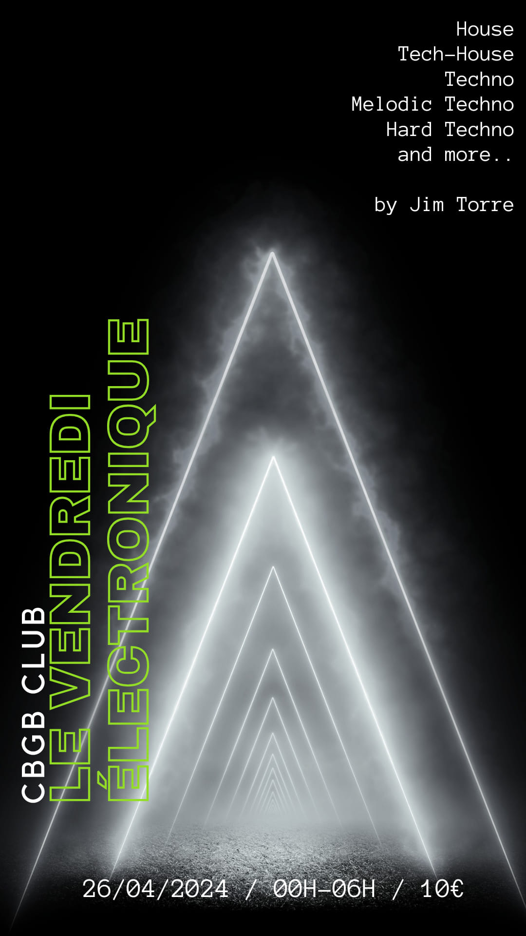 Le Vendredi Électronique Cover