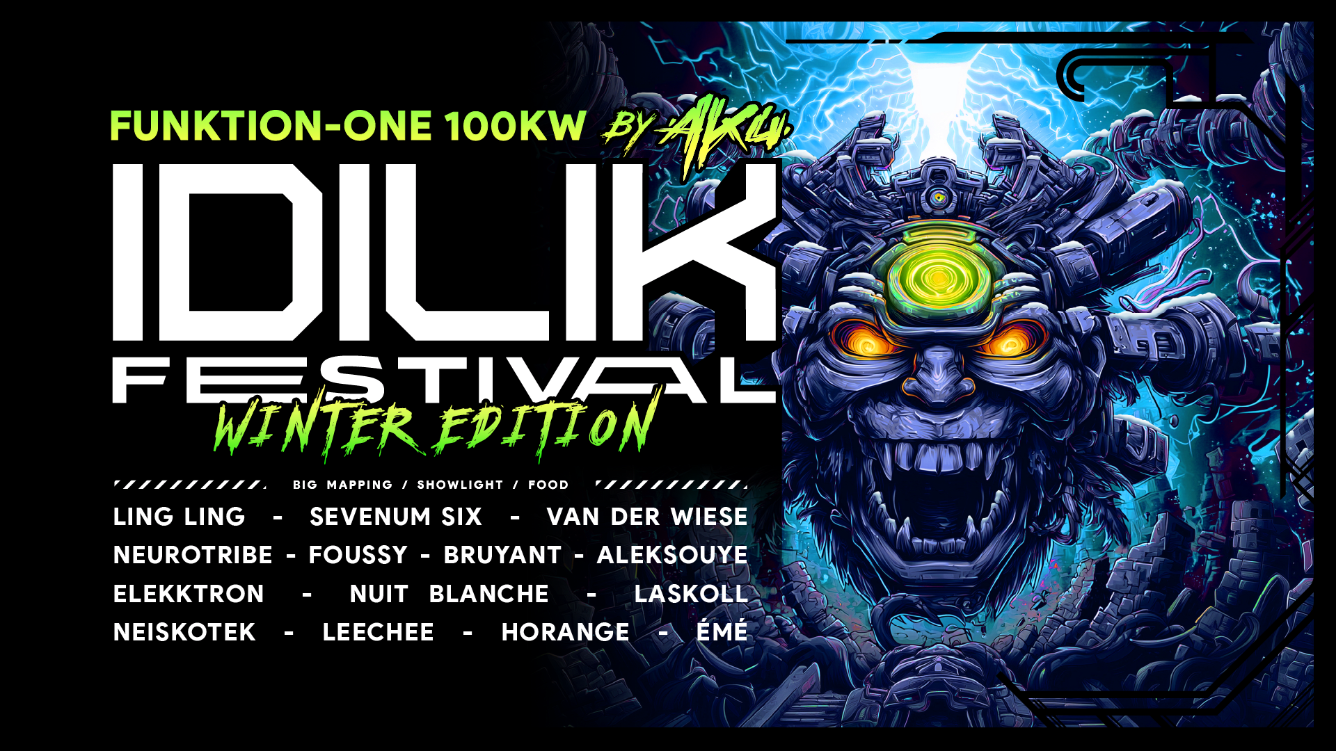 Idilik Festival Winter Edition - Fort Pélissier Cover