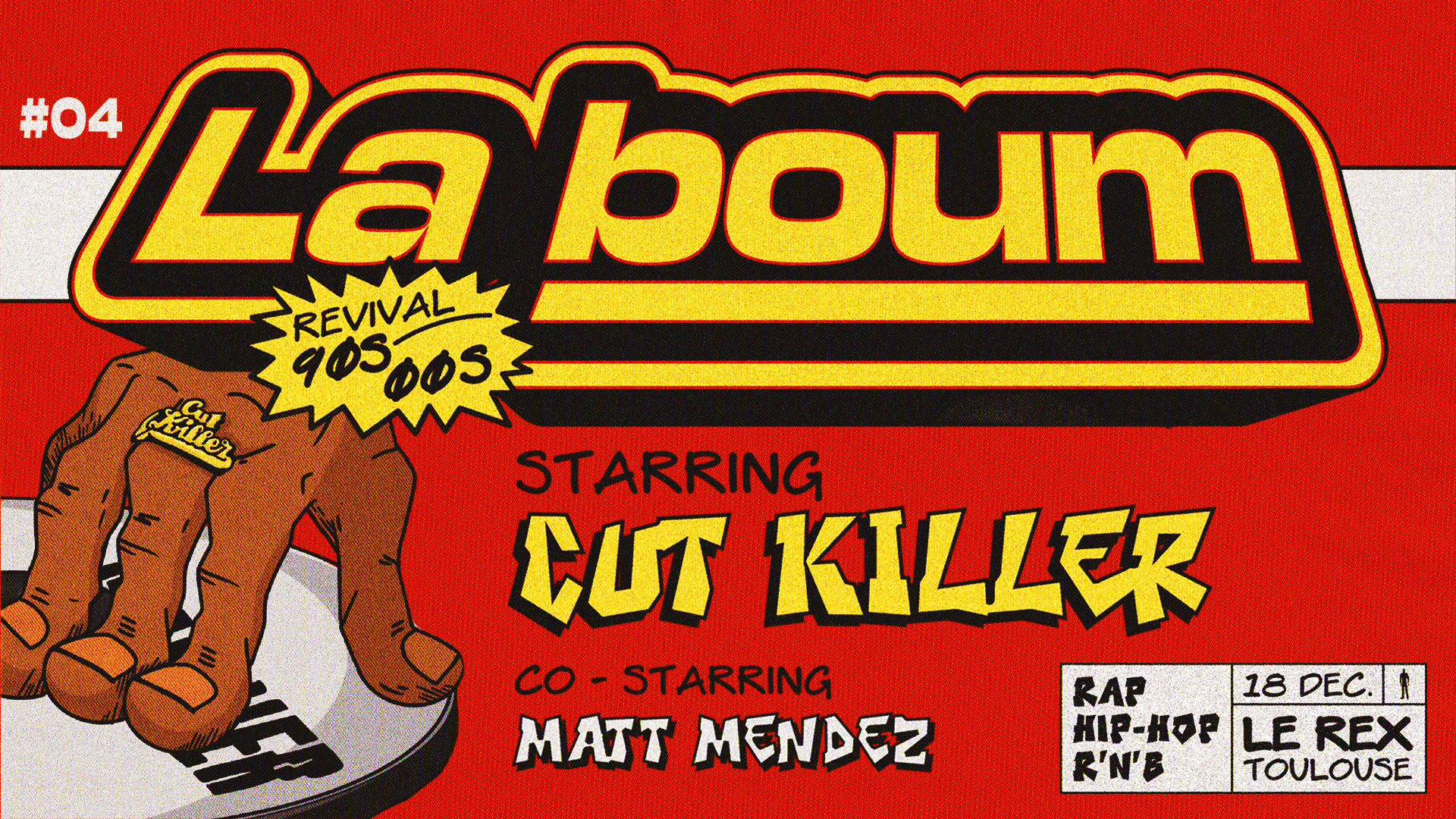 La Boum Invite Cut Killer Cover