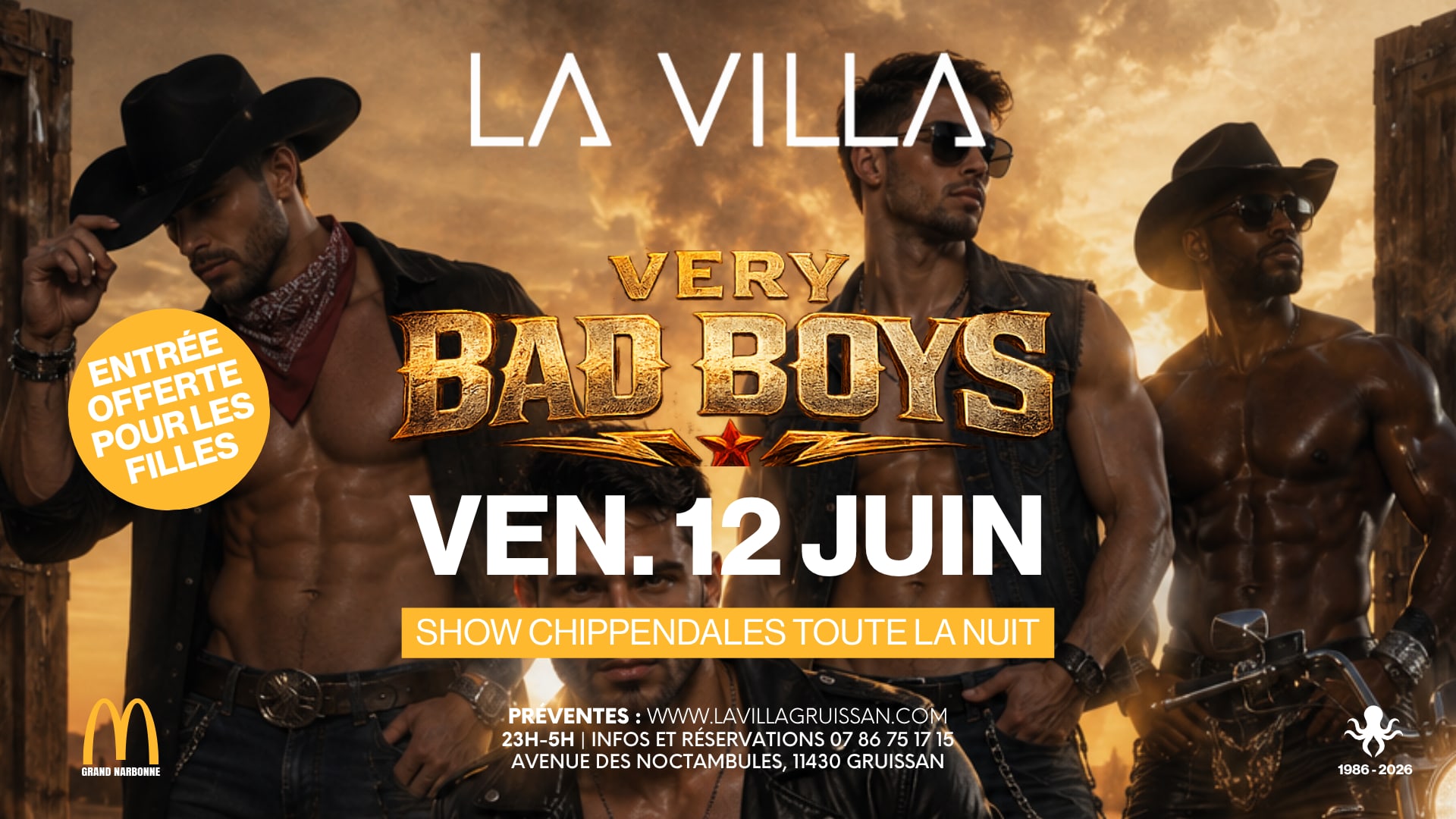 Very Bad Boys (Show Chippendales) Cover