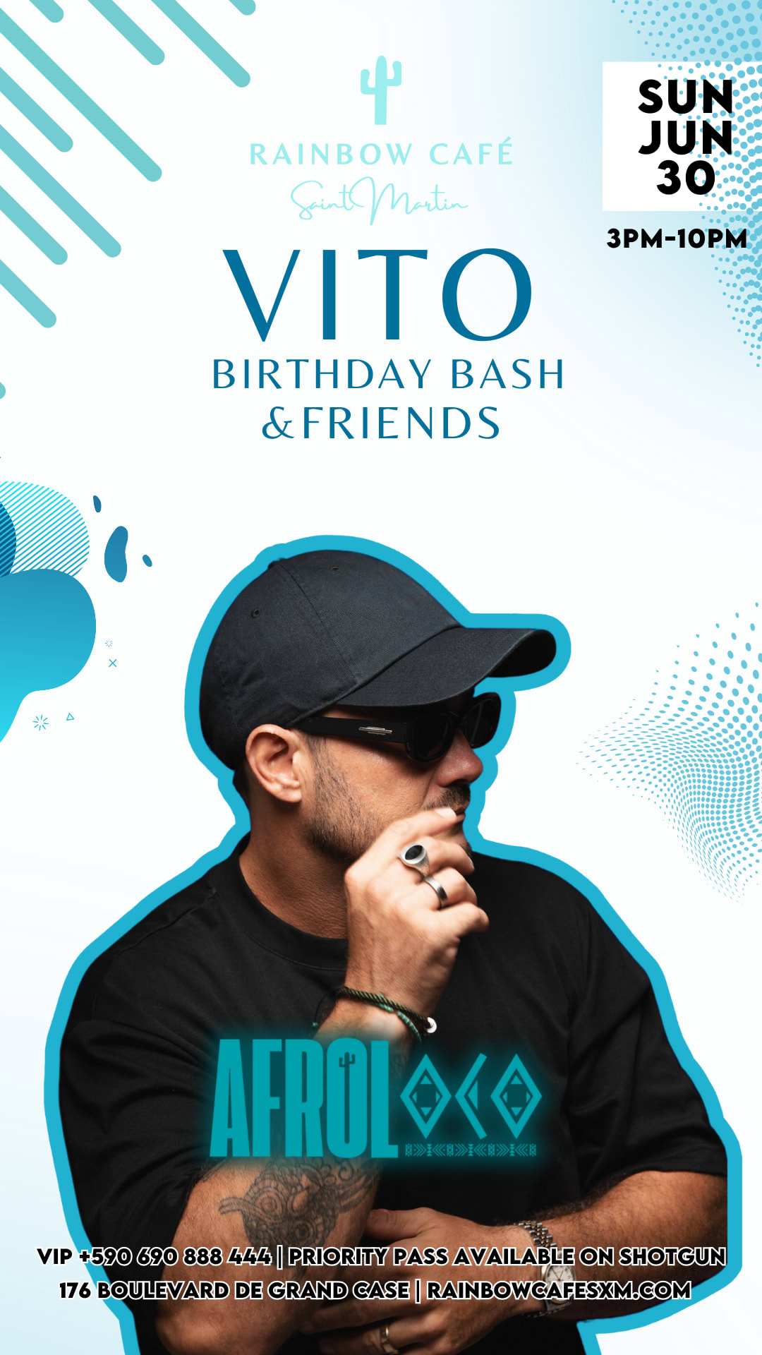 Vito Birthday Bash This Sunday Cover