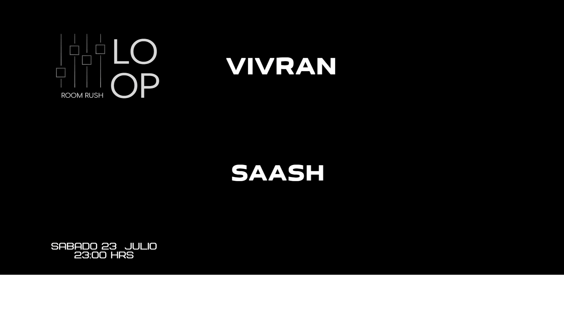 Loop Room Rush 23 Julio Cover